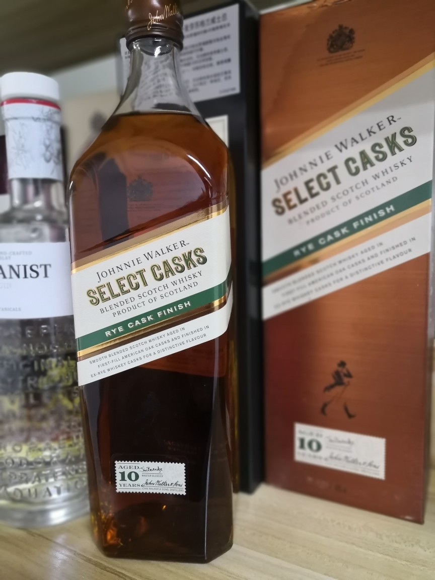 JohnineWalker Selected Cask 精选桶黑麦桶finish