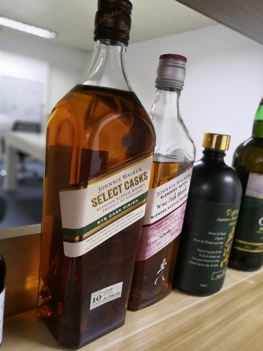JohnineWalker Selected Cask 精选桶黑麦桶finish