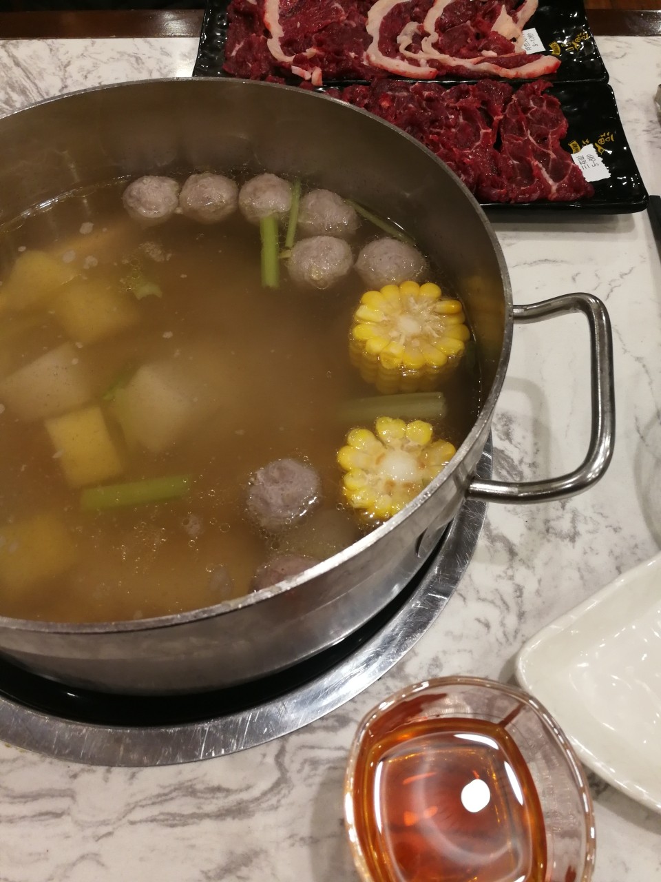 人头马XO配火锅