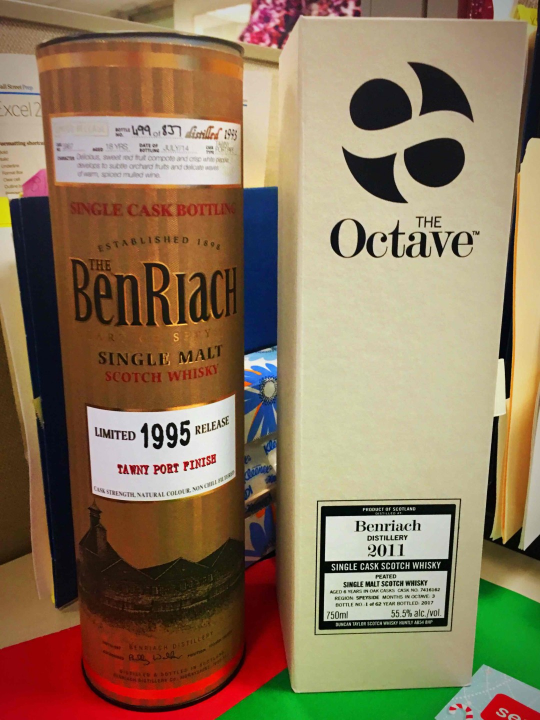 Benriach單桶和歐提夫迷你八分之一桶