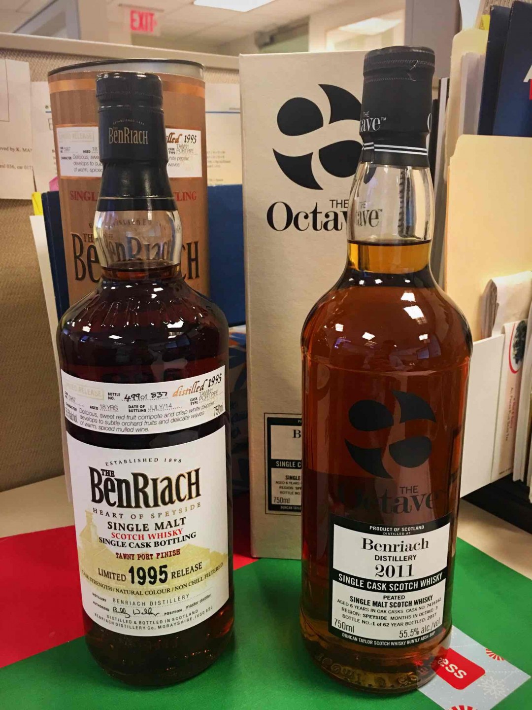 Benriach單桶和歐提夫迷你八分之一桶