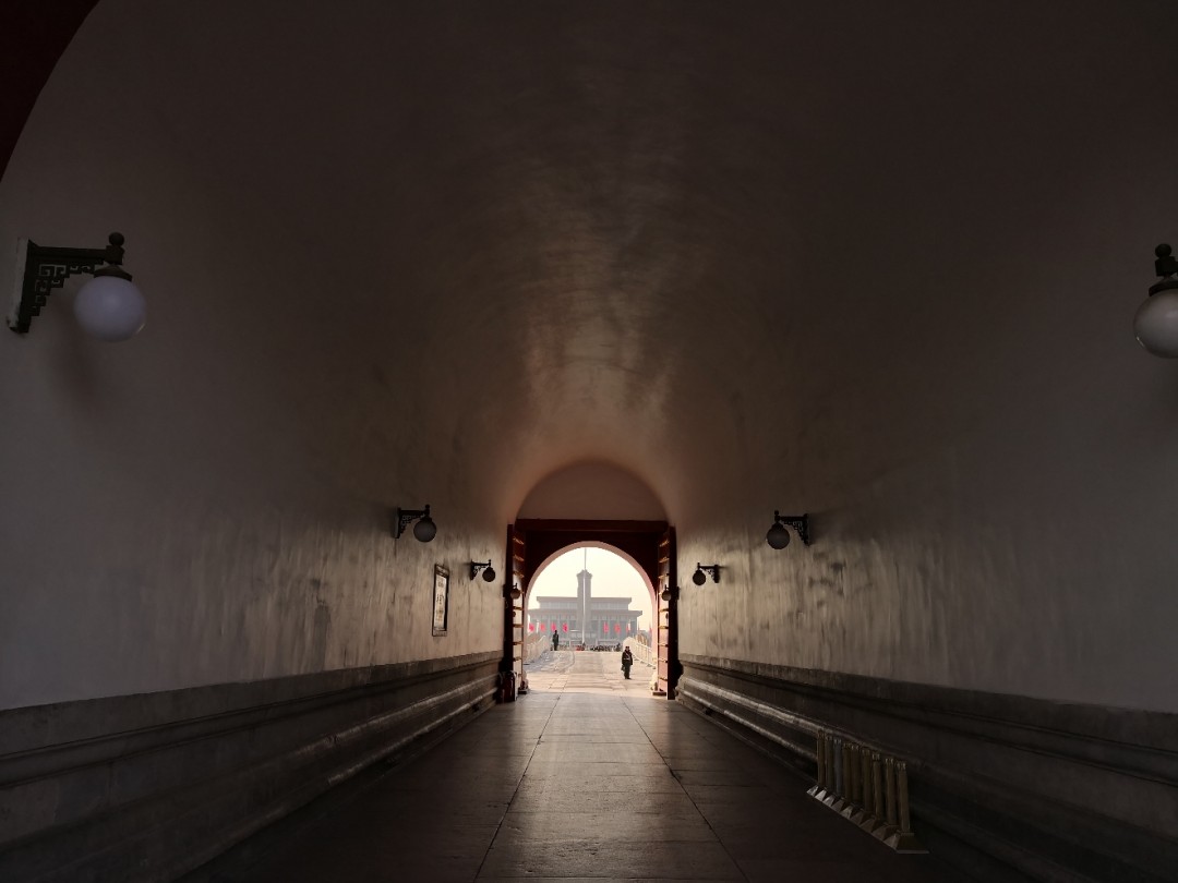 北京的冬天，去喝了杯啤酒。