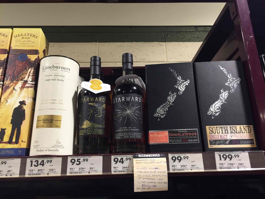 来几瓶澳洲本土威士忌