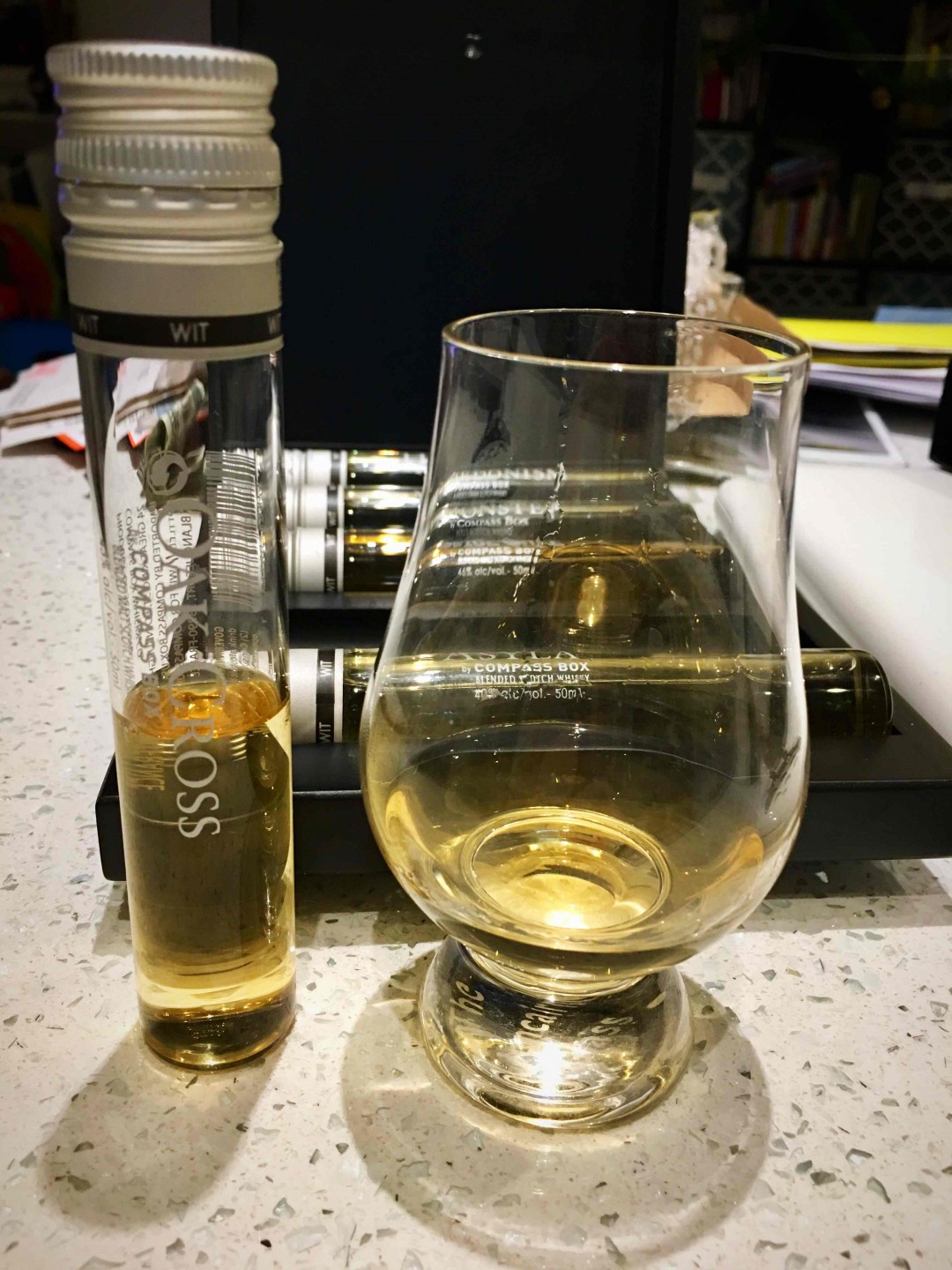 Compass Box Oak Cross