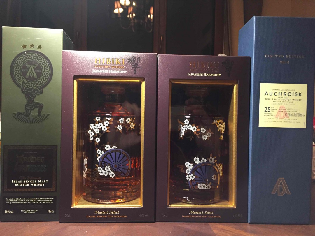 回来了，就整了这么几瓶