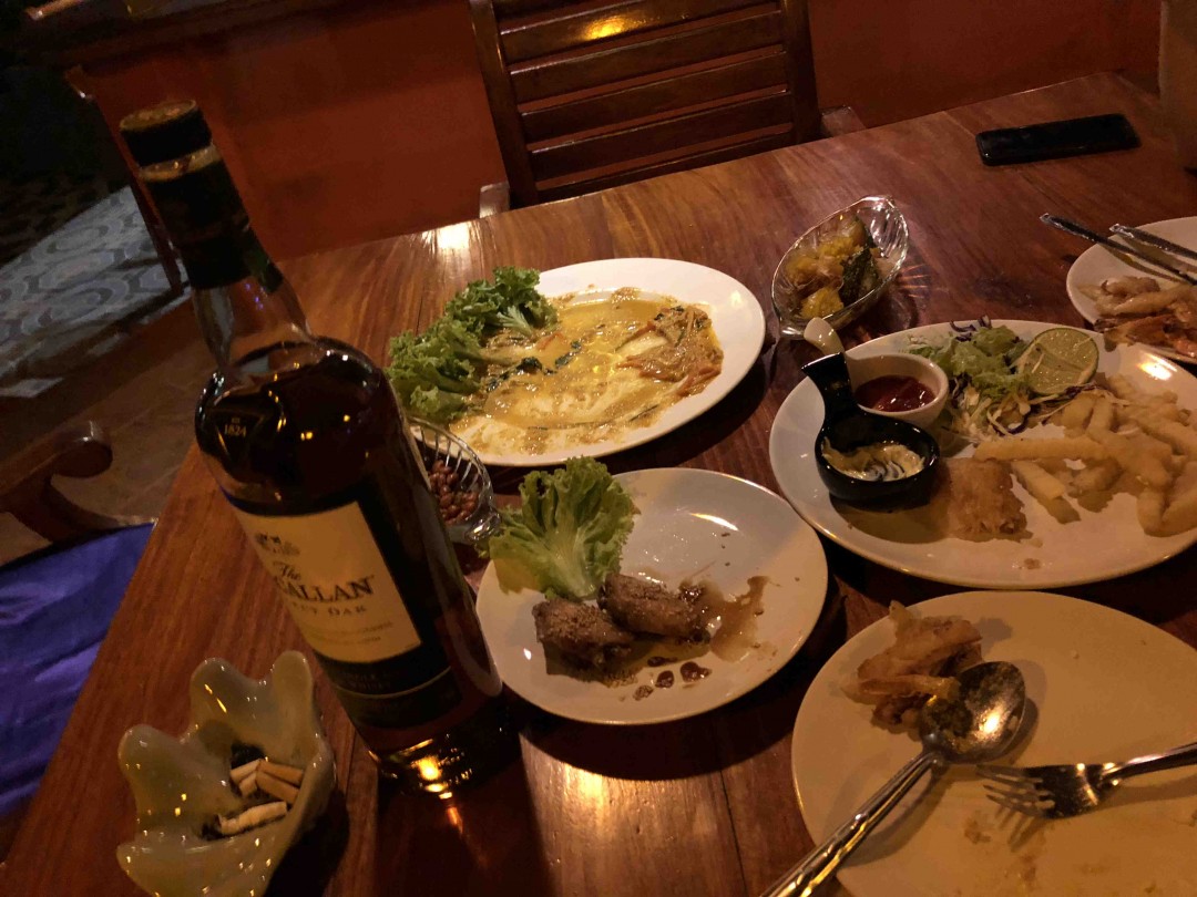 虽然没有好酒 但也算迎财神了