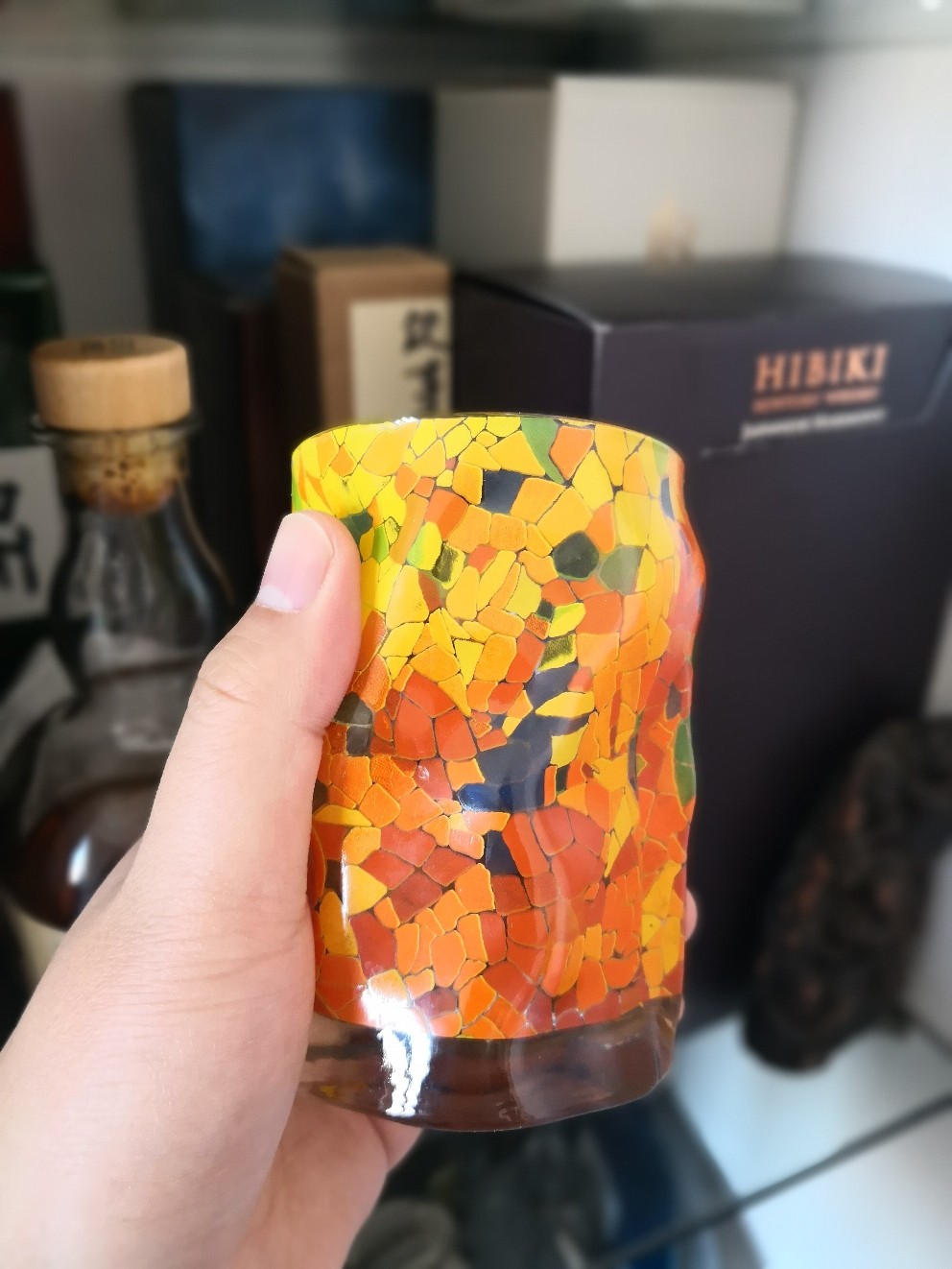 酒没几瓶，杯子已经好多了～