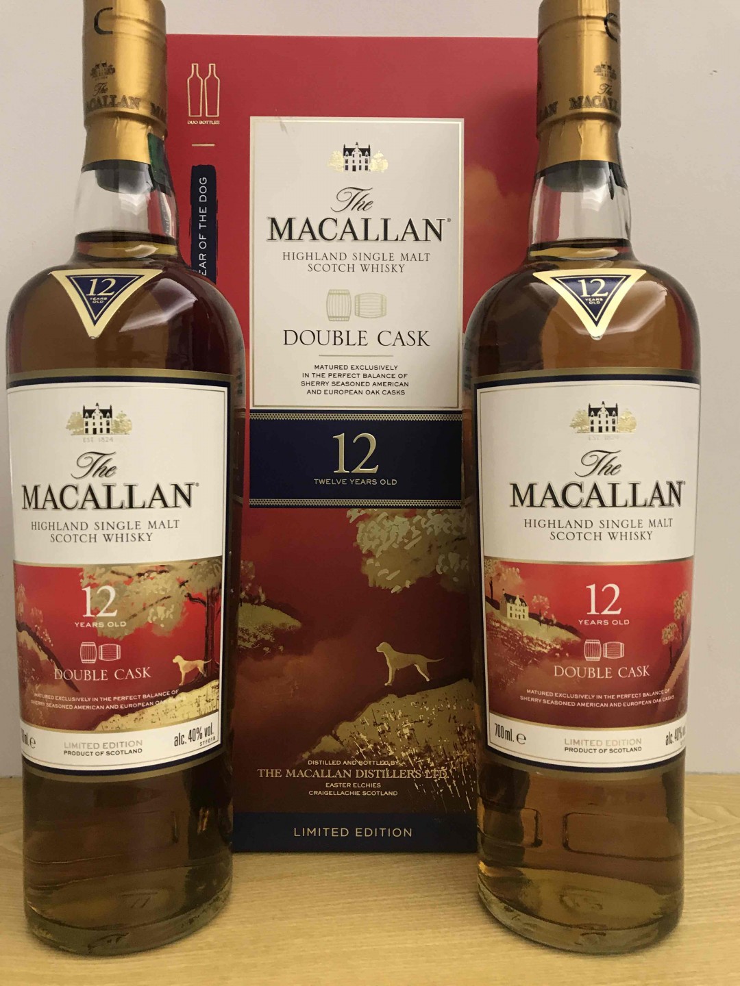 麦卡伦12狗年礼盒