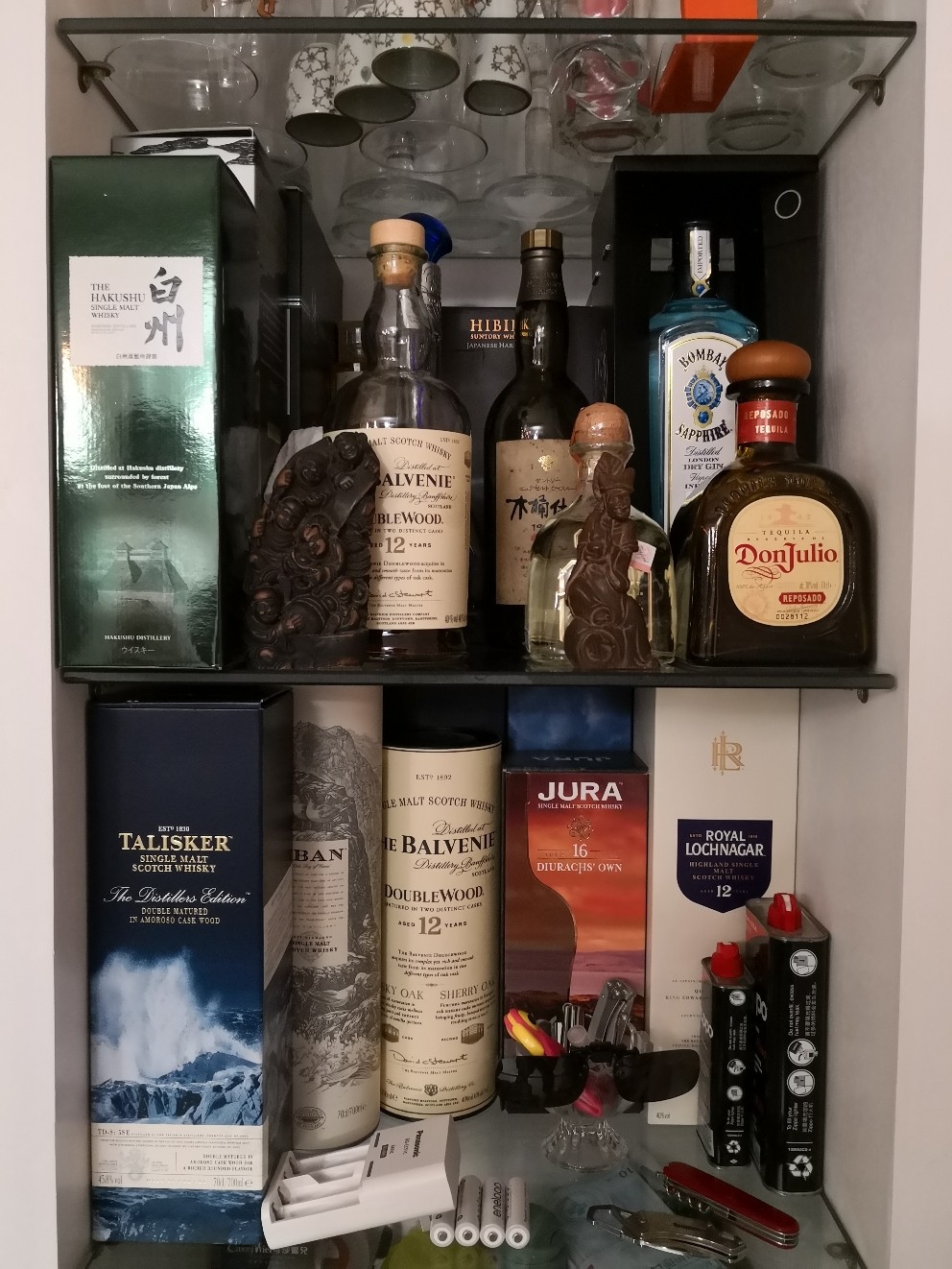 入坑一个月mark～一共18瓶威，都是基础饮用款～