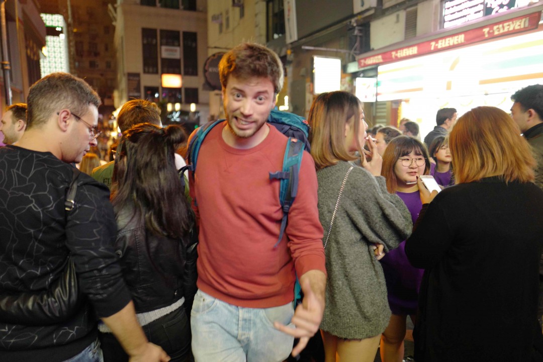 早前去兰桂坊的街拍