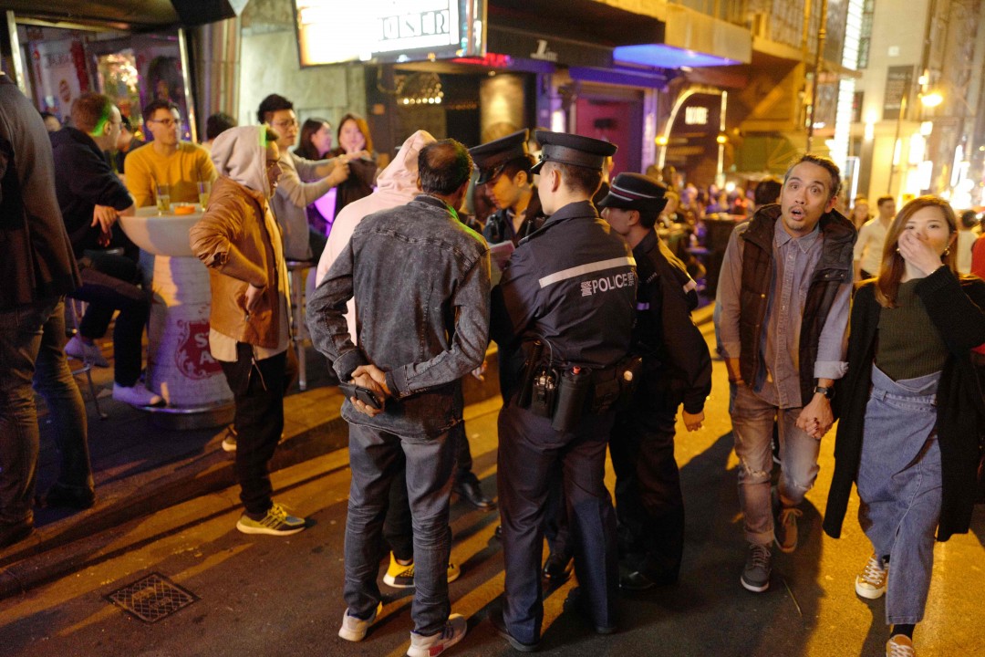 早前去兰桂坊的街拍