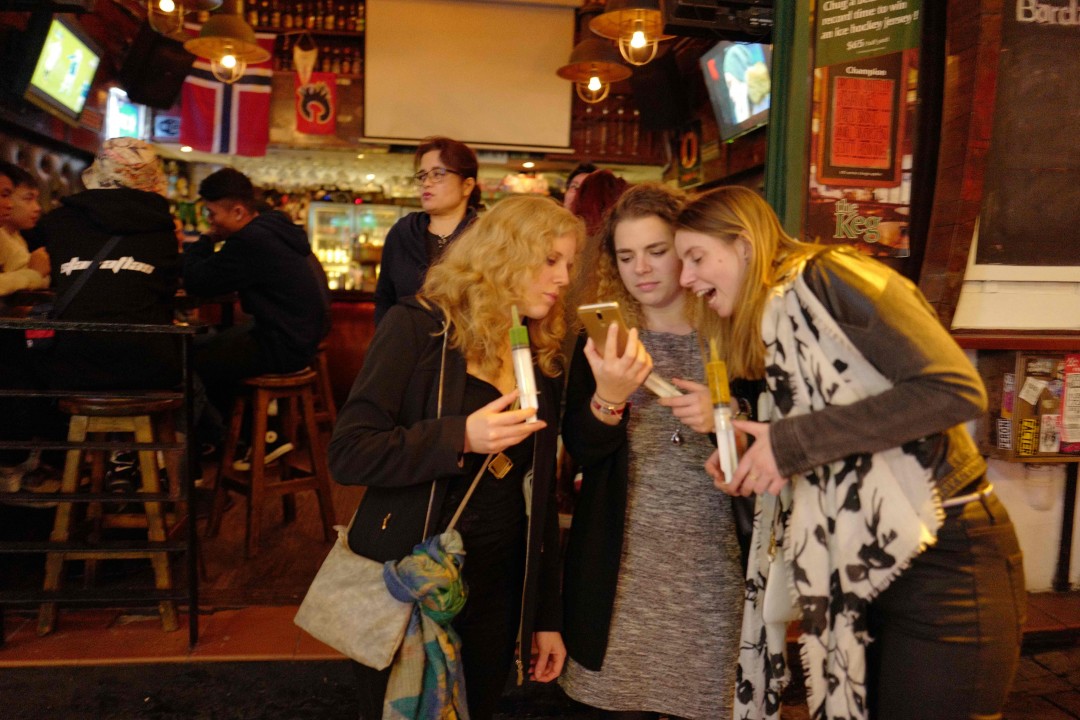 早前去兰桂坊的街拍