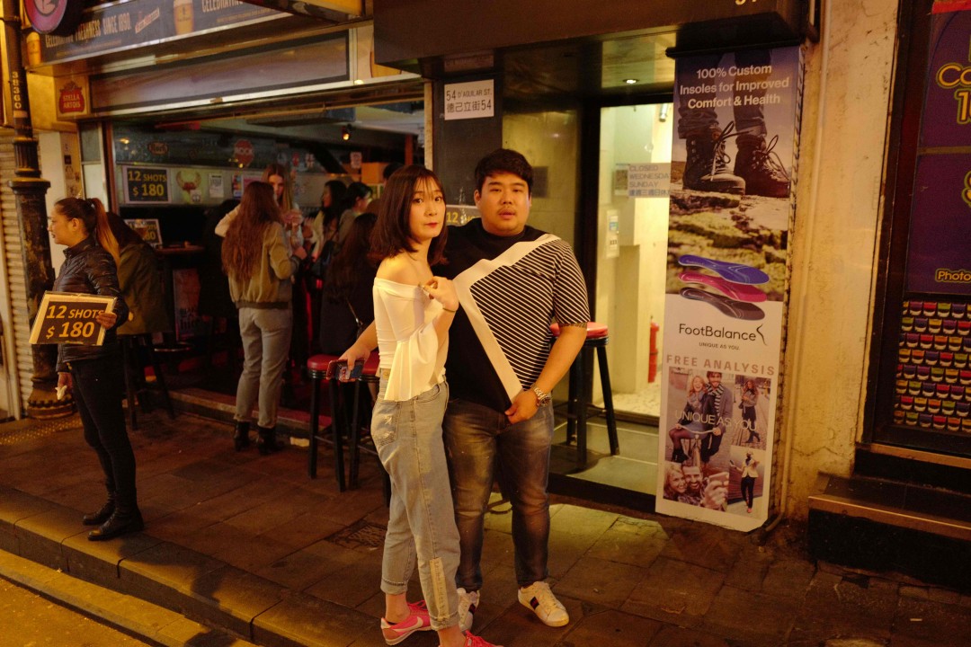 早前去兰桂坊的街拍