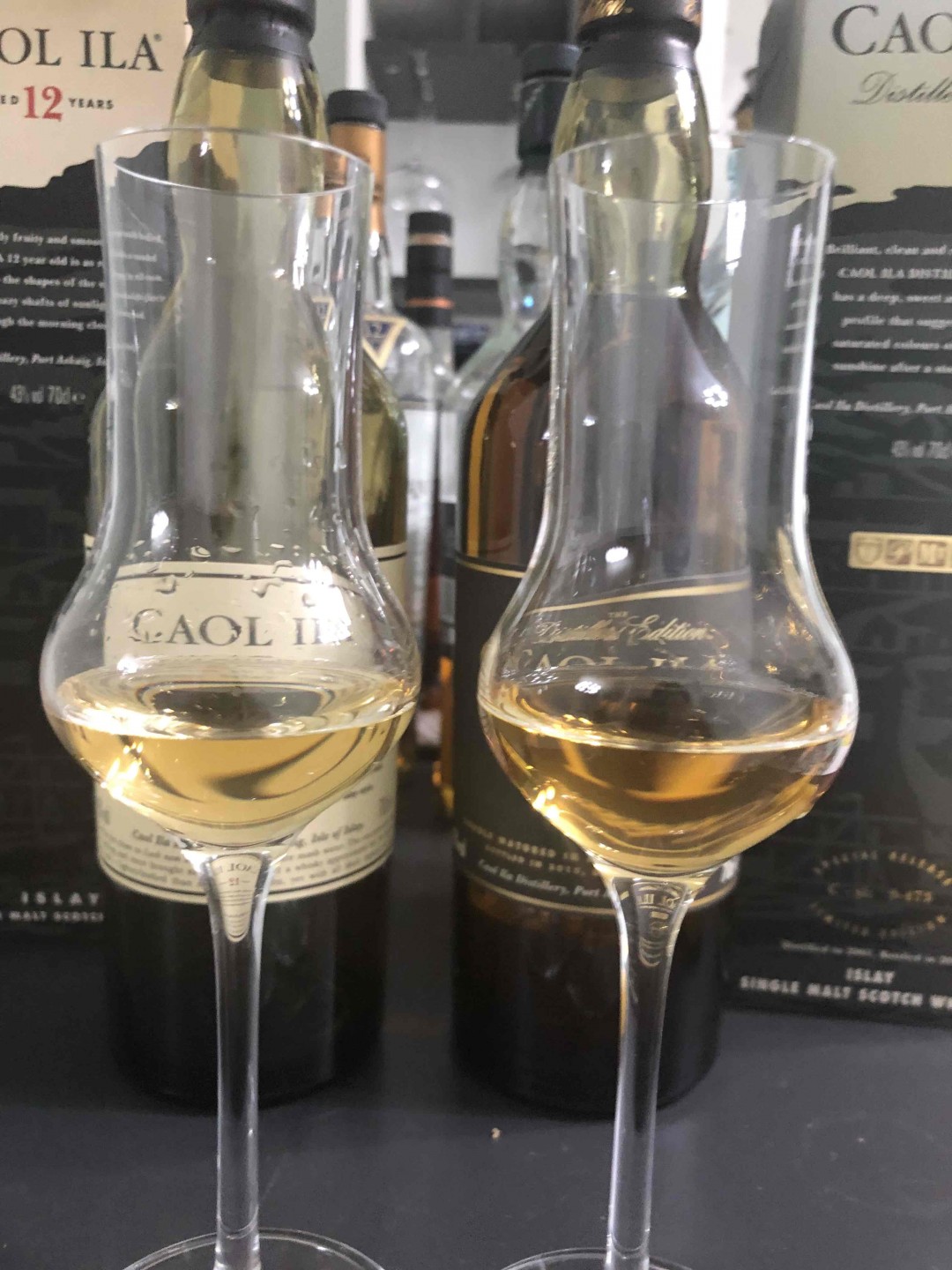 卡尔里拉12年，卡尔里拉de横向对比。