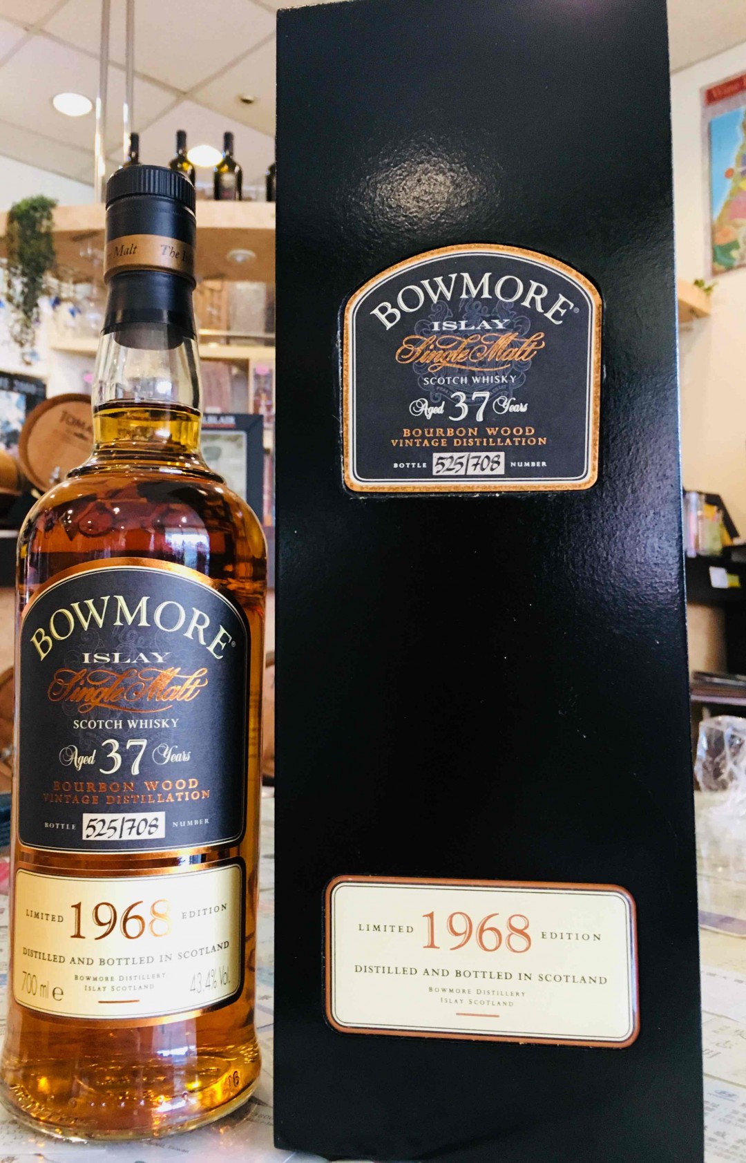 Bowmore 1968 Bourbon Cask 37 Year Old