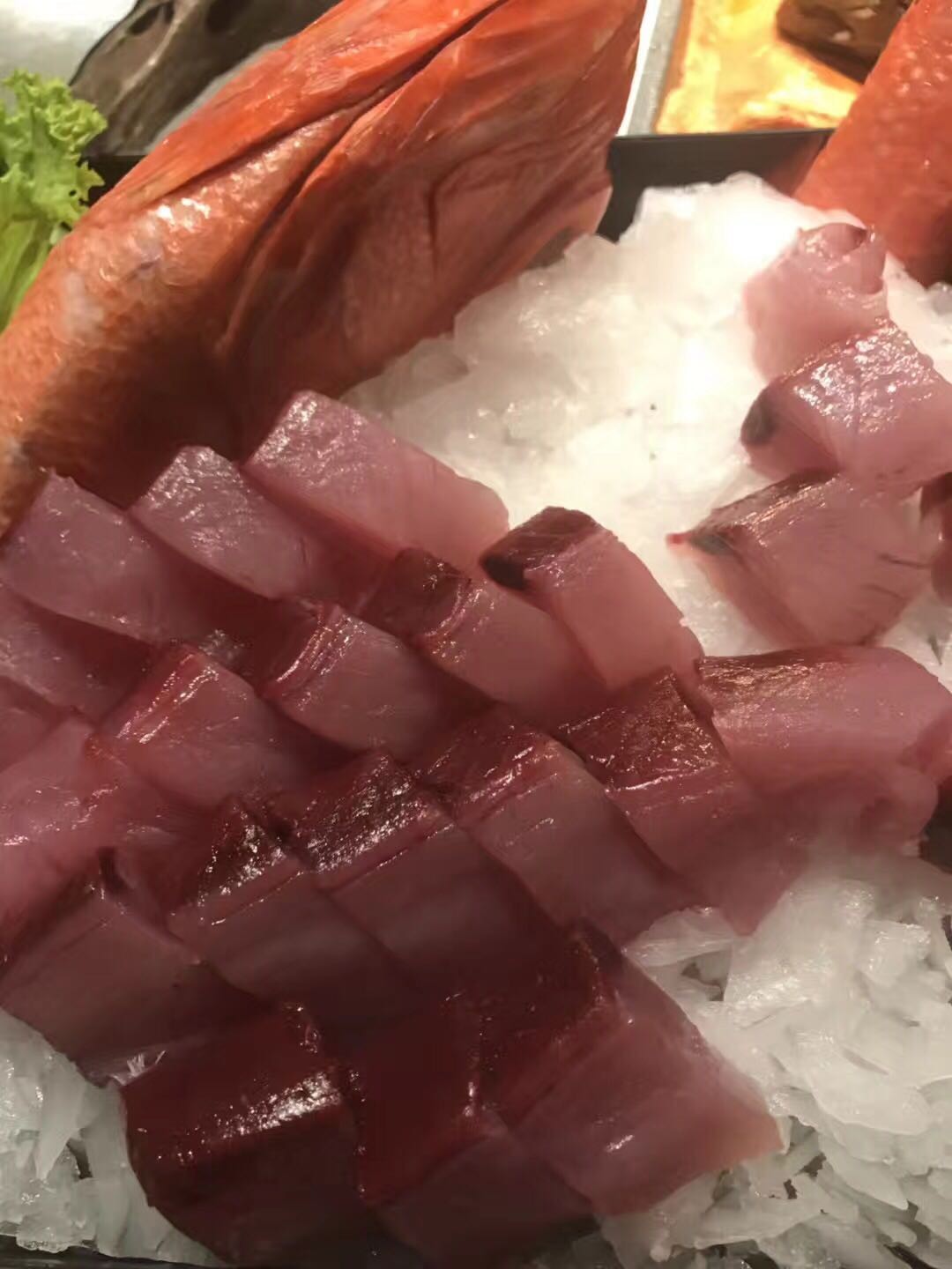 继续美食。可惜酒没有拍