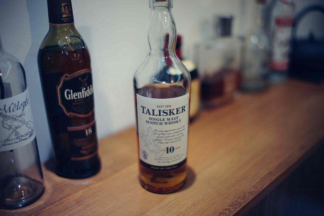 用Talisker调一杯old fashioned