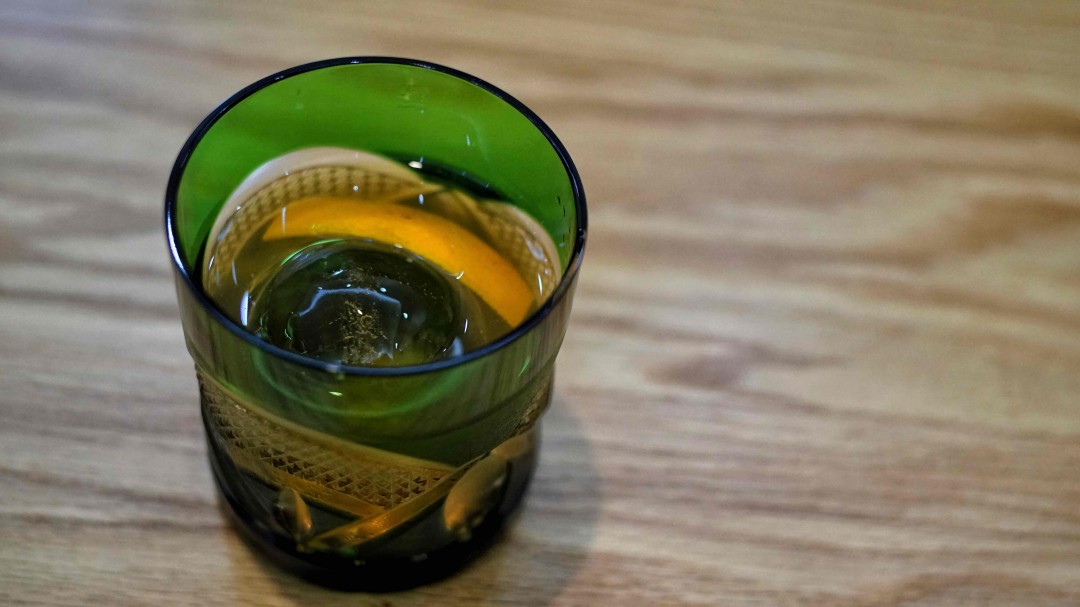 用Talisker调一杯old fashioned