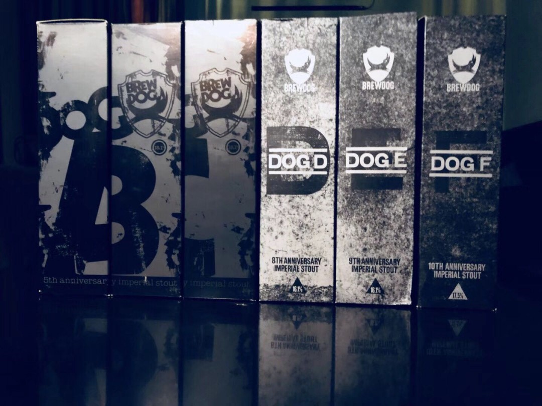 英国酿酒狗周年纪念款一套