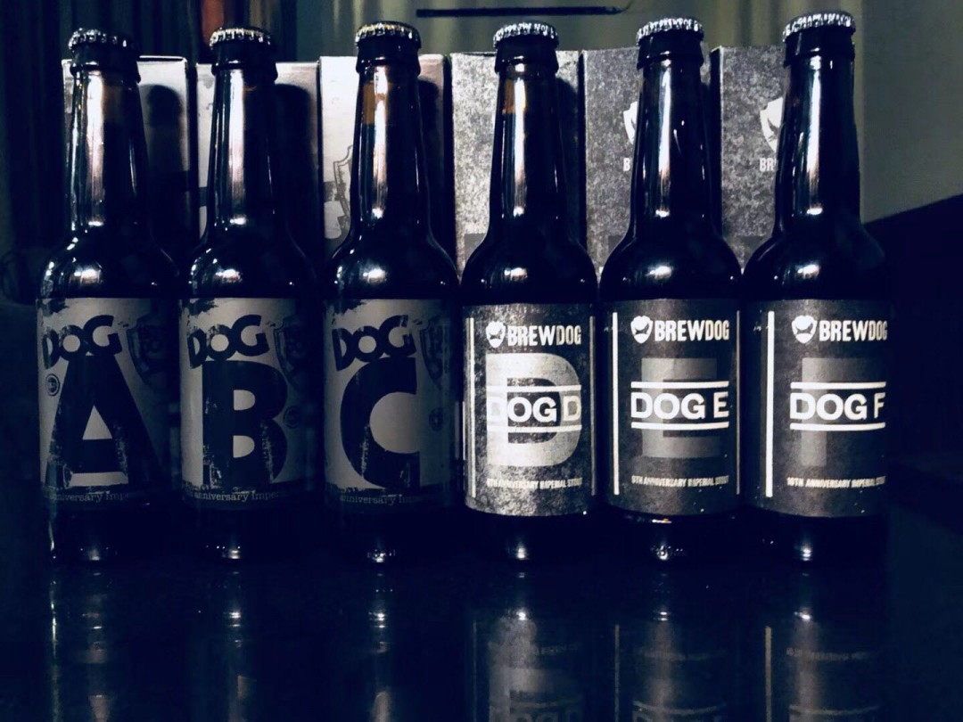 英国酿酒狗周年纪念款一套