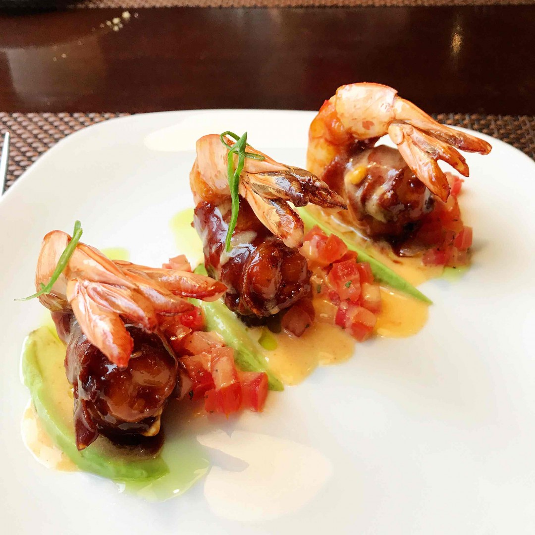 没喝酒吃不下～