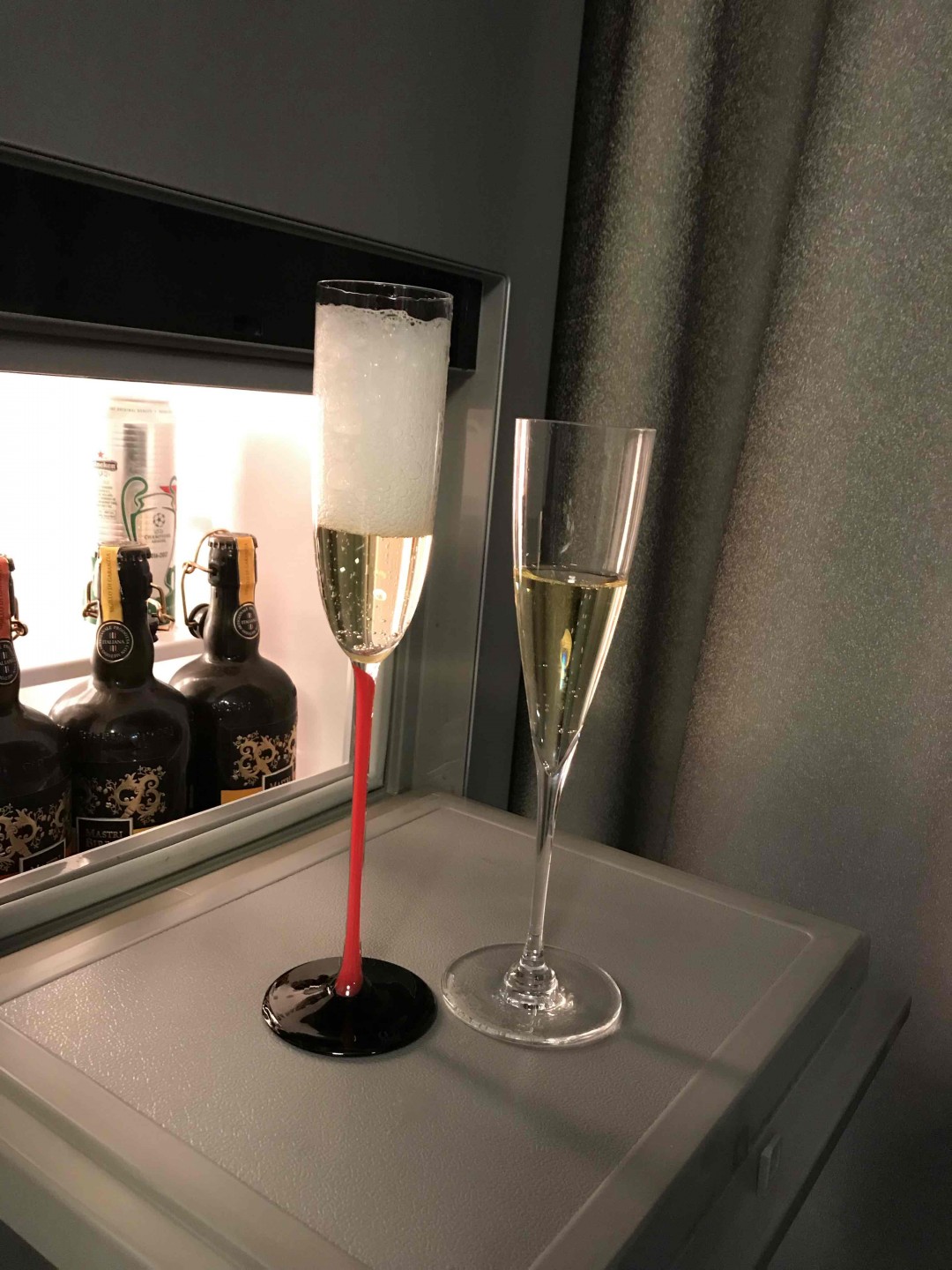 陪老妈喝Prosecco…