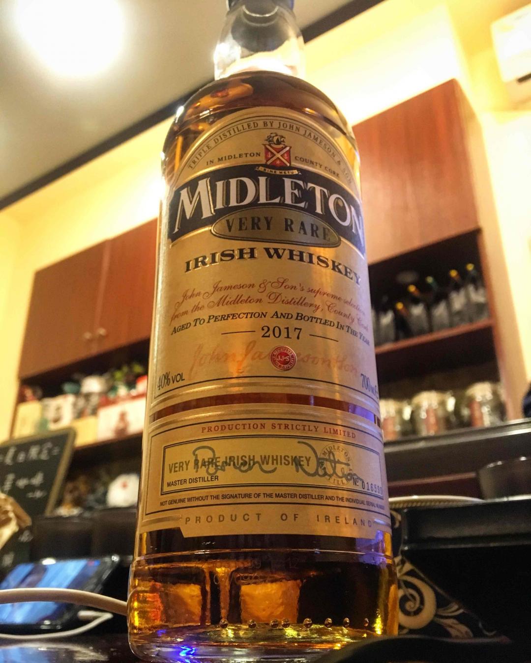 米德尔顿，"爱尔兰威士忌中的劳斯莱斯"
