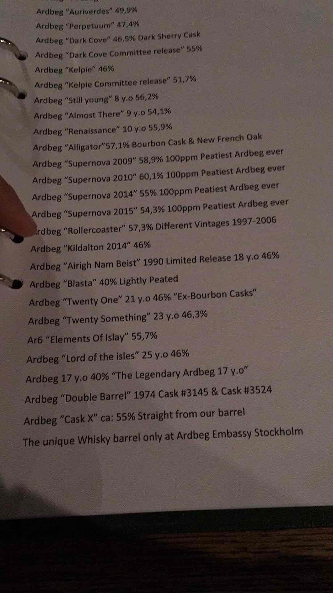 斯德哥尔摩的ARDBEG EMBASSY