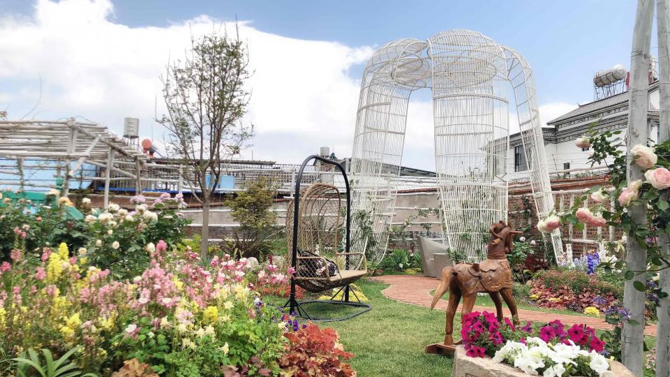 漂亮的花园，美的不要不要的…