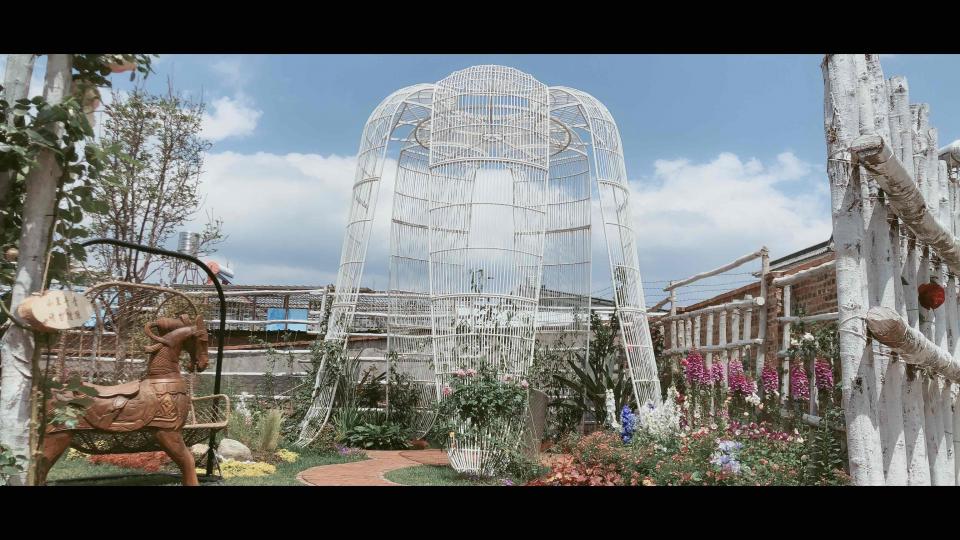 漂亮的花园，美的不要不要的…