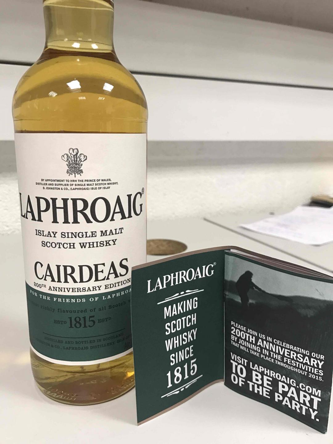 Laphroaig 200th Anniversary，Cairdeas