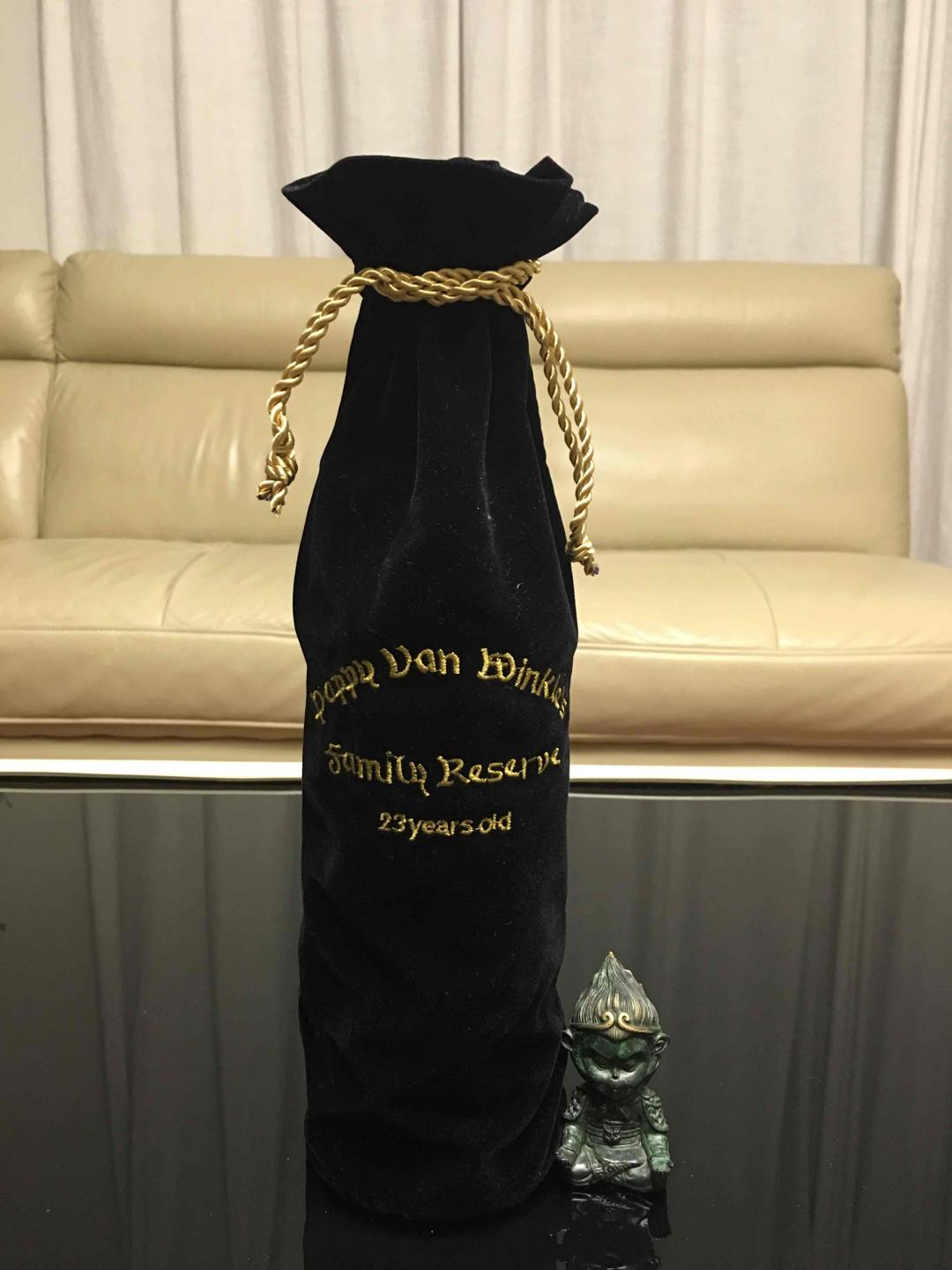 Pappy van winkle's 派比范温克23年家族珍藏波本威士忌