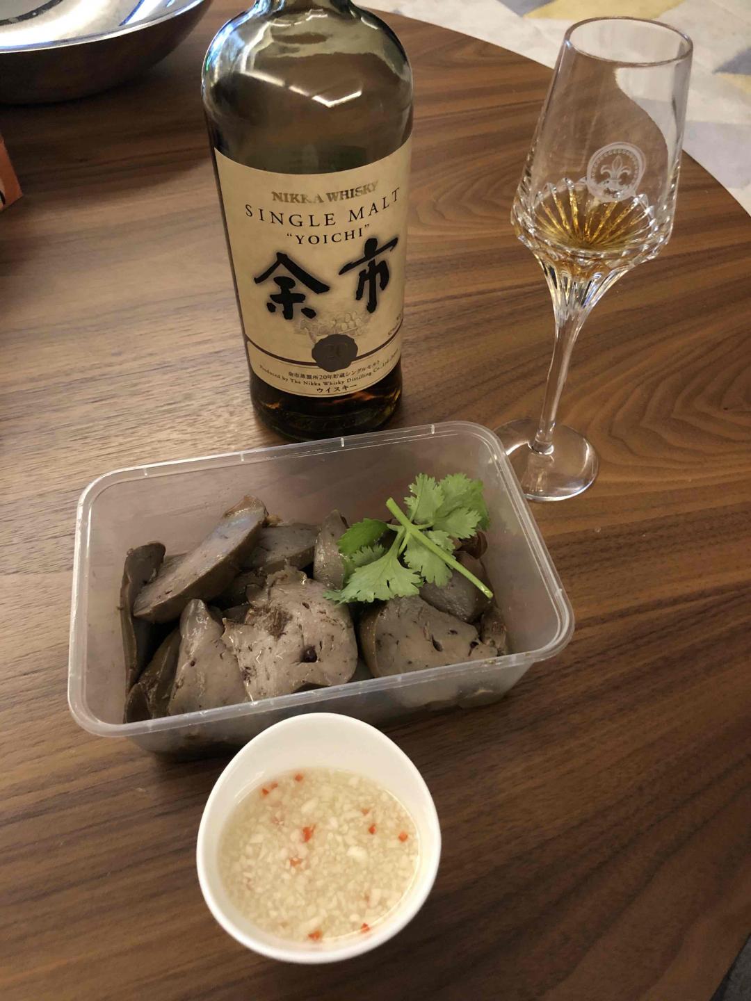 汕头鹅肝配余士20，大爱！