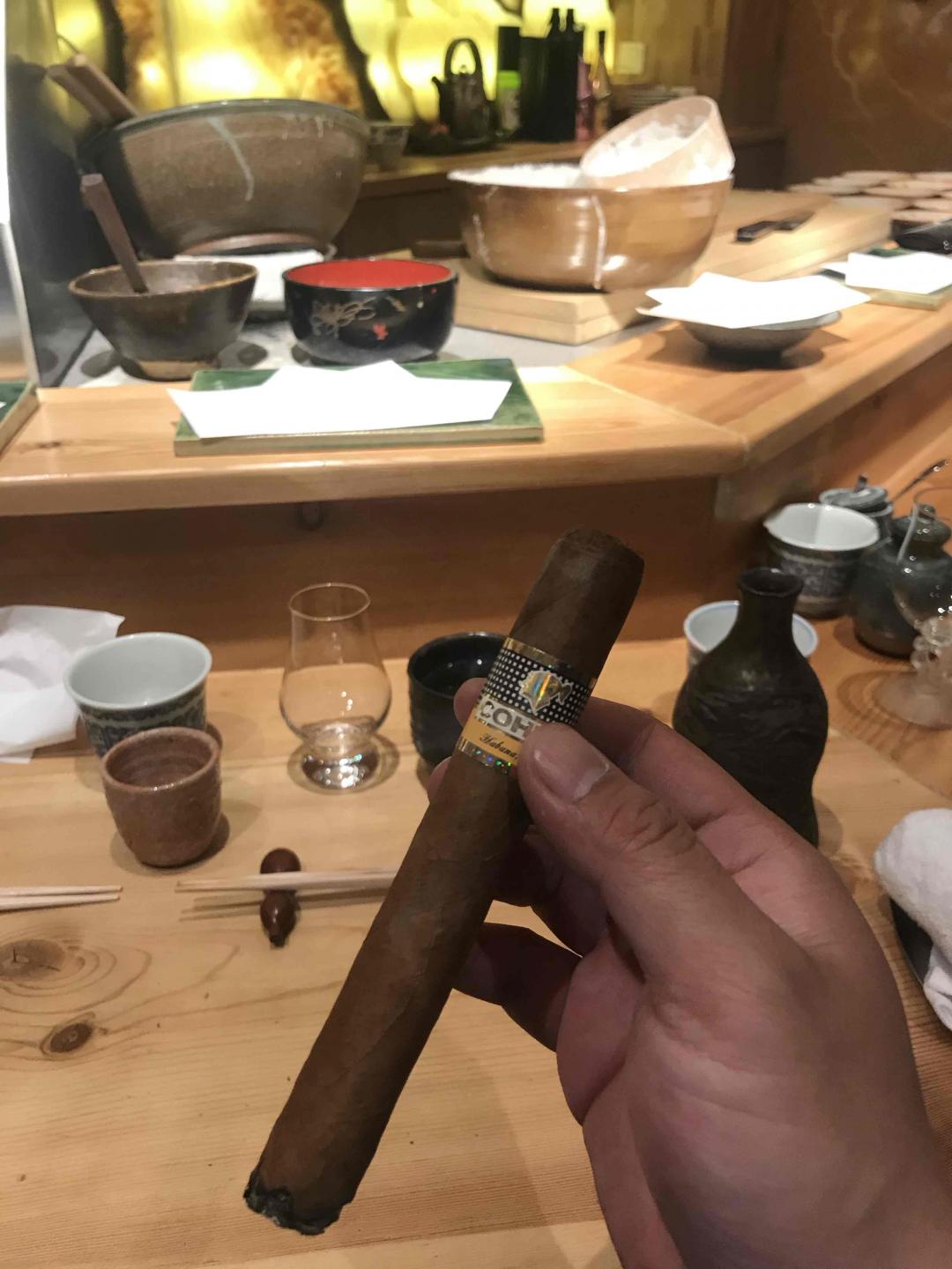 大M真好喝，配日料太棒了