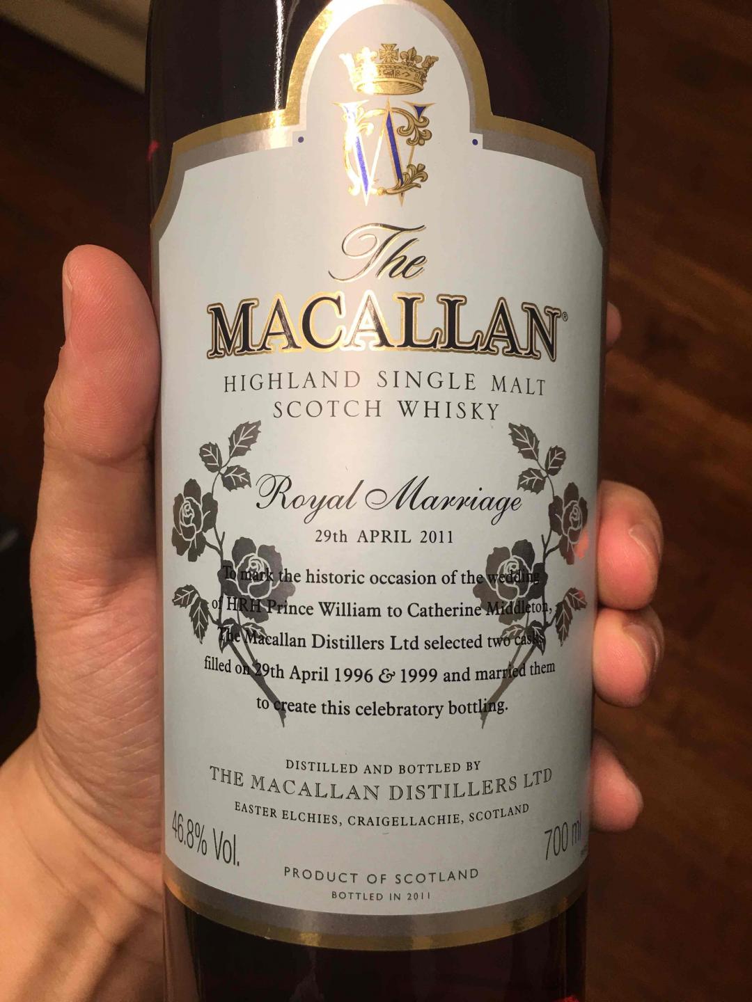 麦卡伦皇室婚礼2011