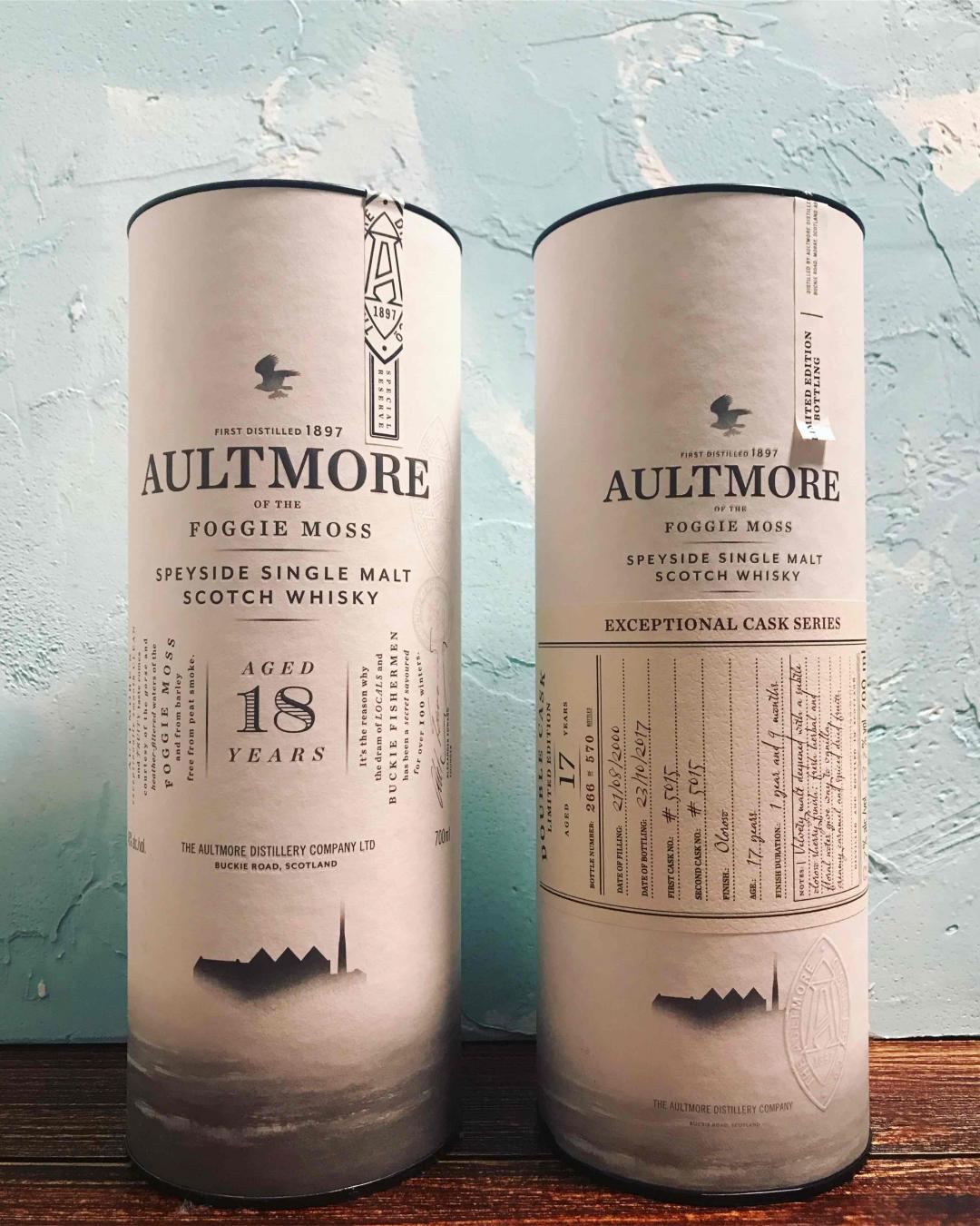 【更新】品鉴欧摩，已在酒虫购入Aultmore17双桶~再骗几个赞