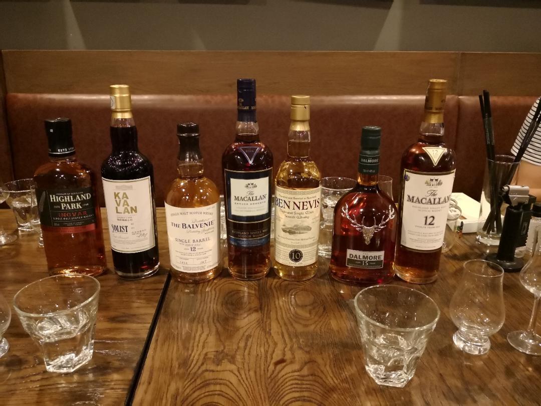 发烧友们的威士忌品鉴会2018.5.17