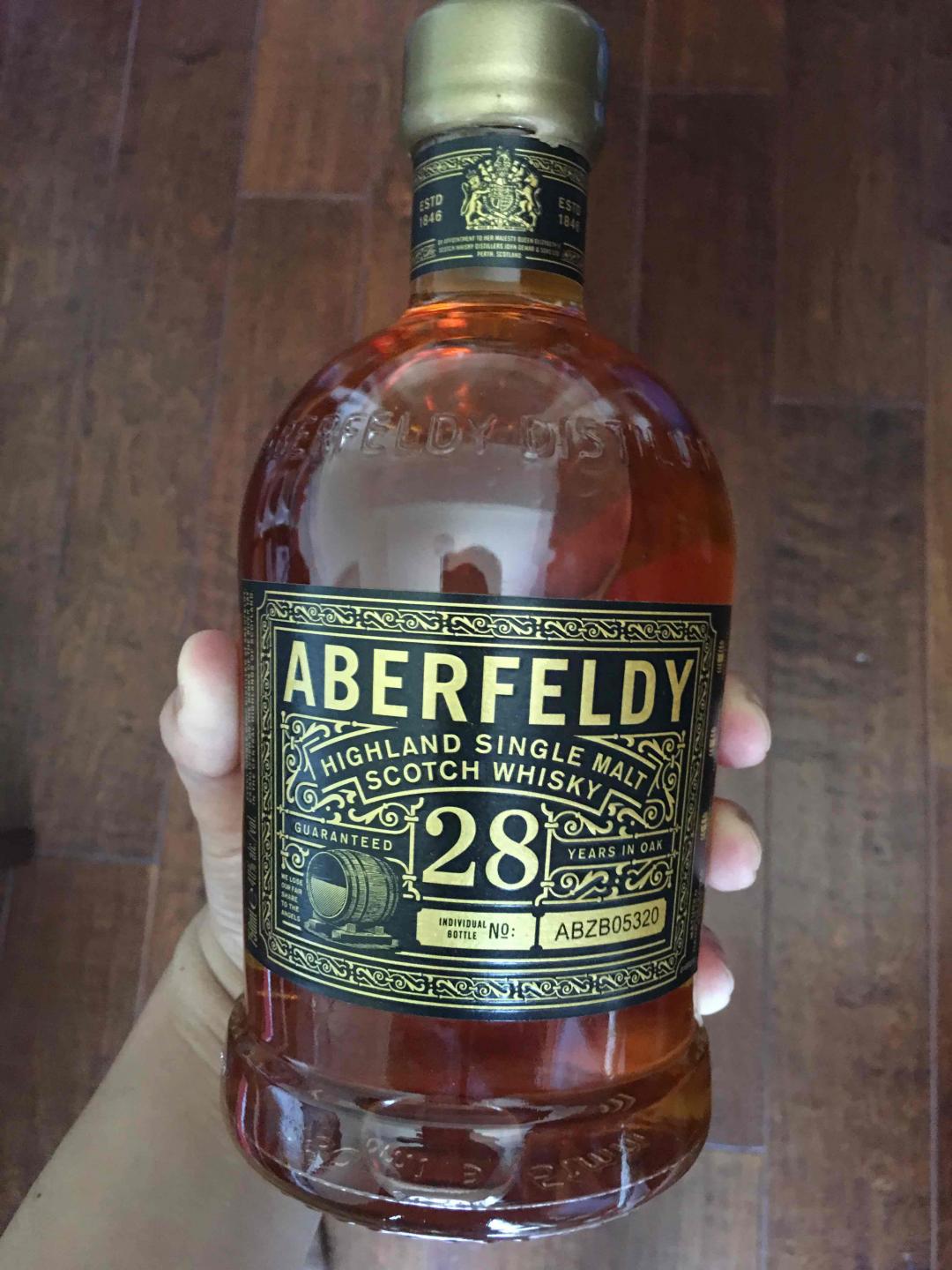 Aberfeldy艾柏迪28年