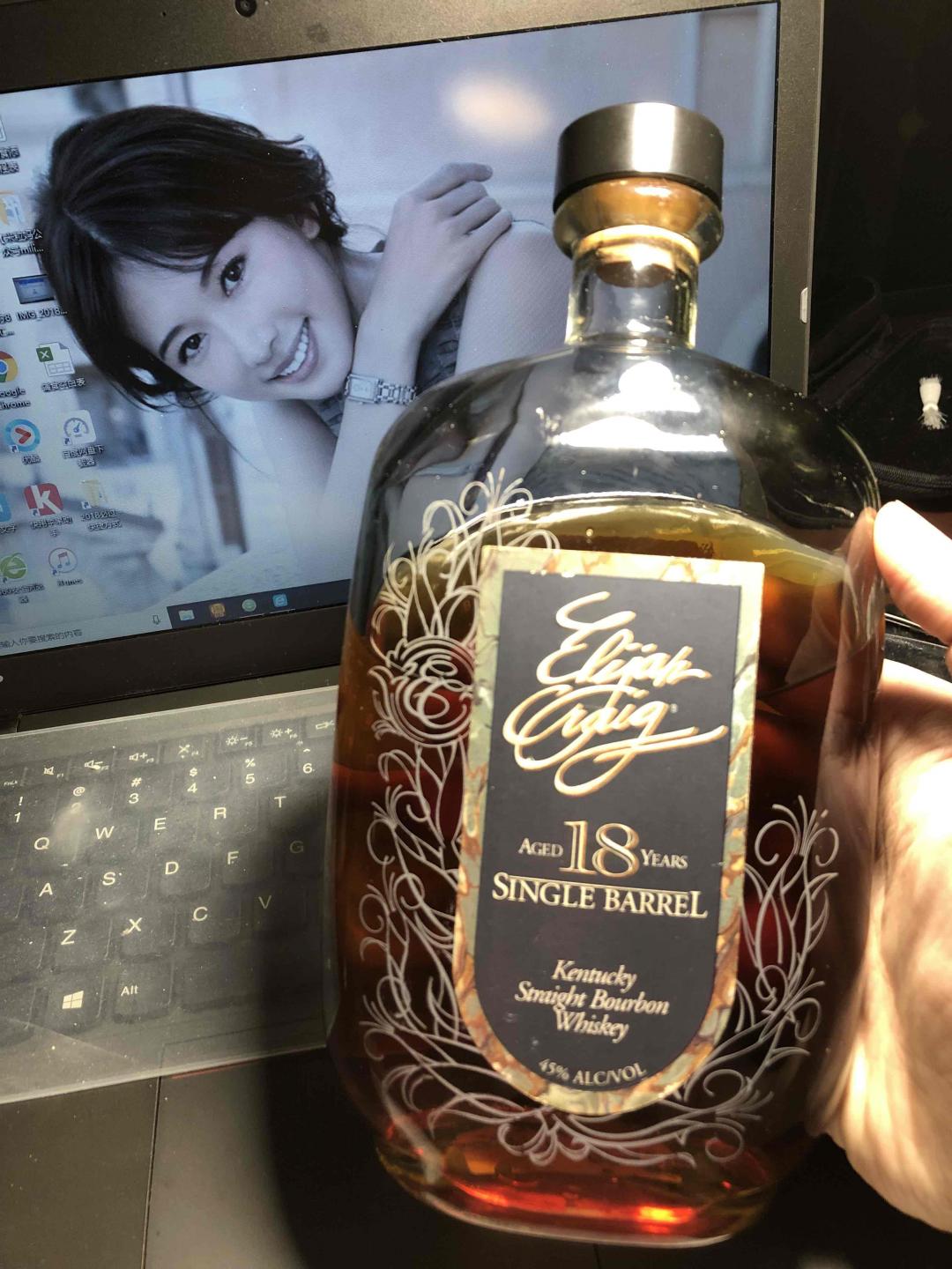 Elijah Craig 18年 ，1978.12.14入桶