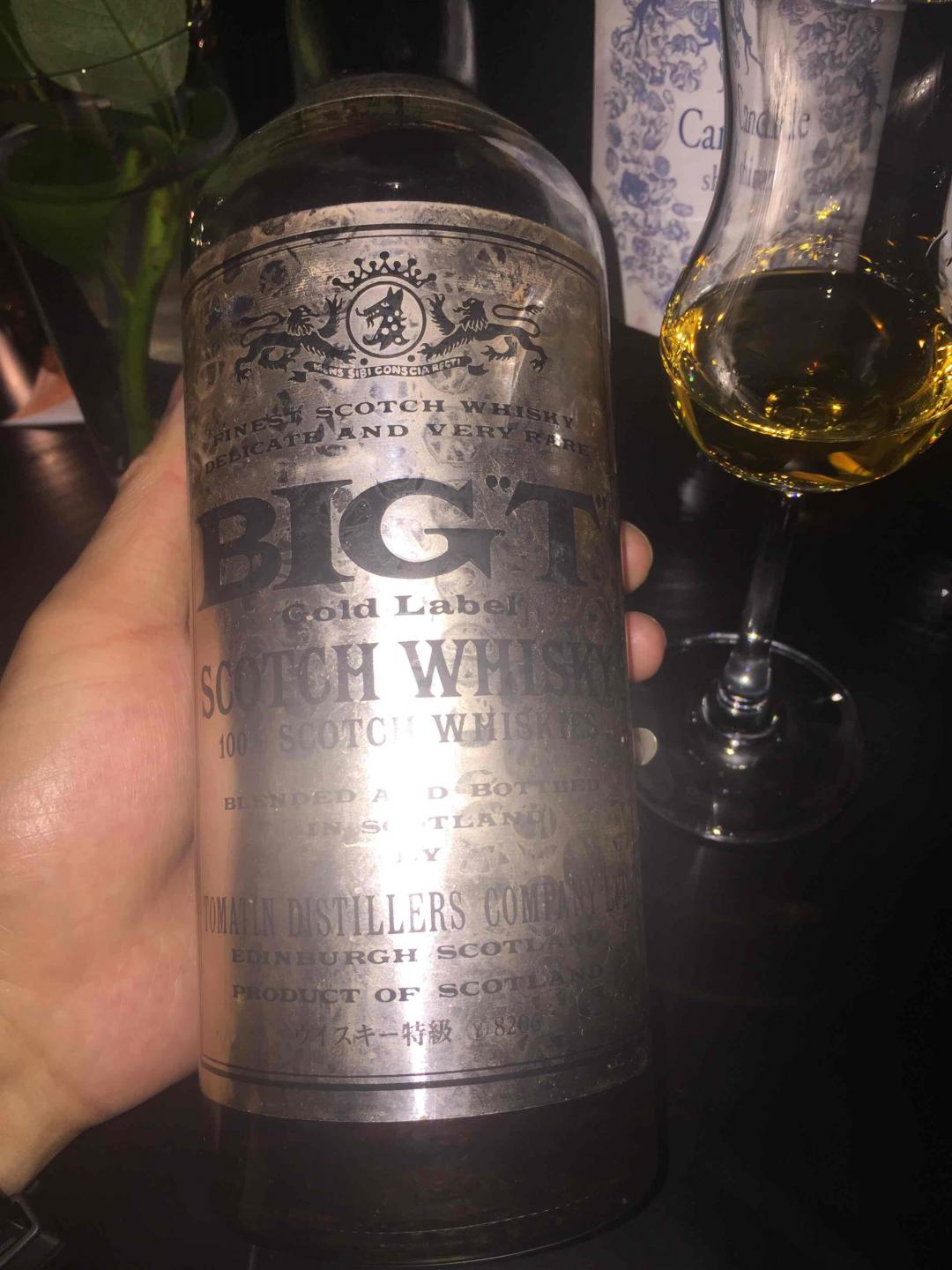 Big T 金标苏格兰威士忌品鉴记录