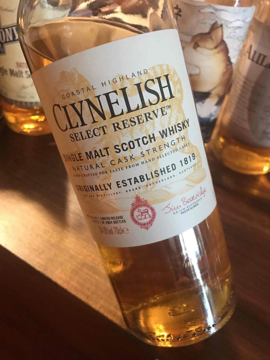 谁说走心文章越来越少，必须正能量走一波 Clynelish Select Reserve 2014