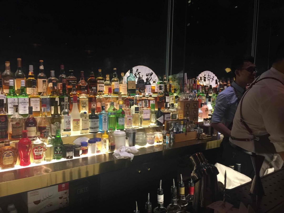 一杯油条豆浆调的鸡尾酒