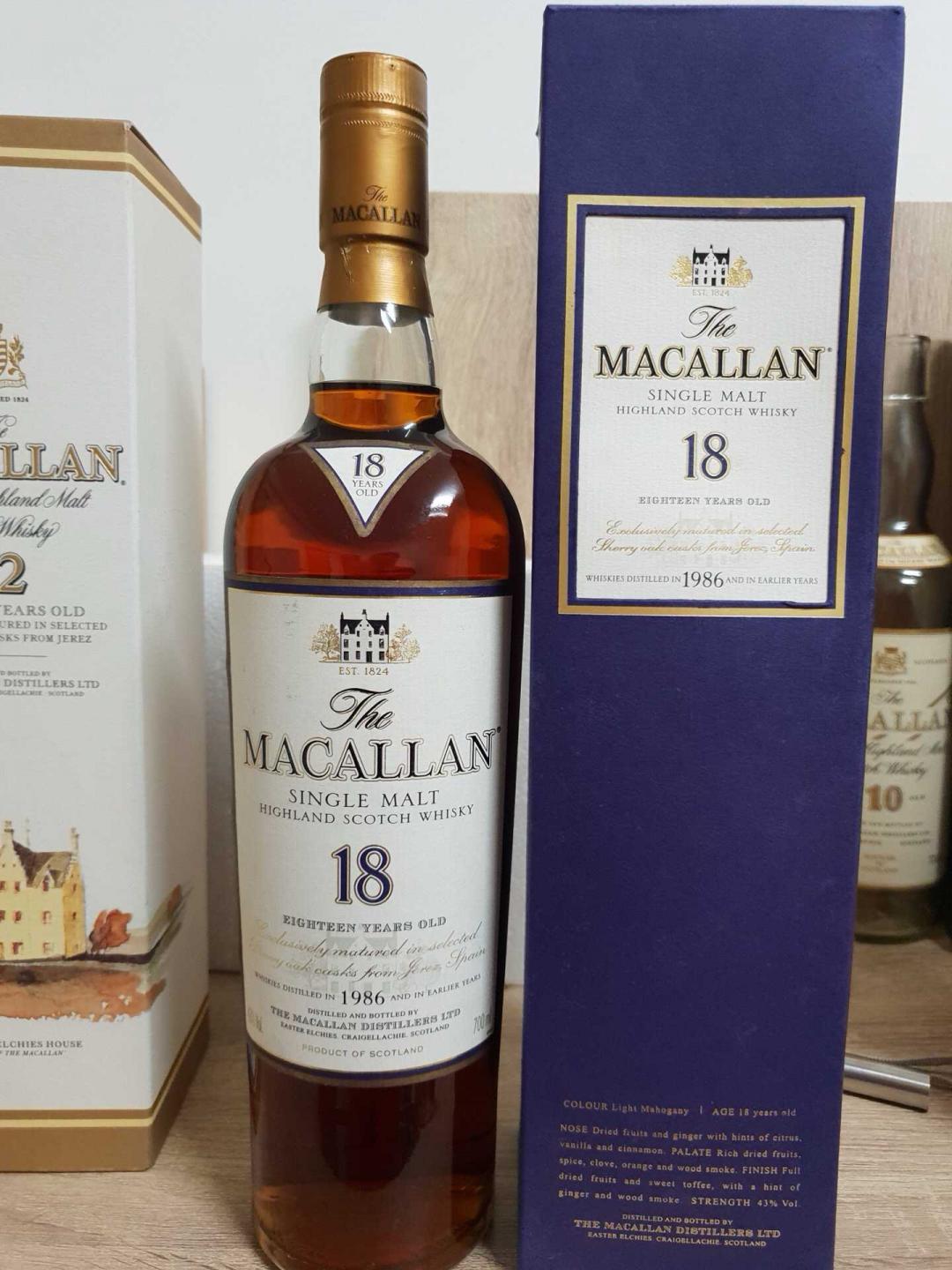 求科普：这两款都是1986年的18，有什么不对的吗？