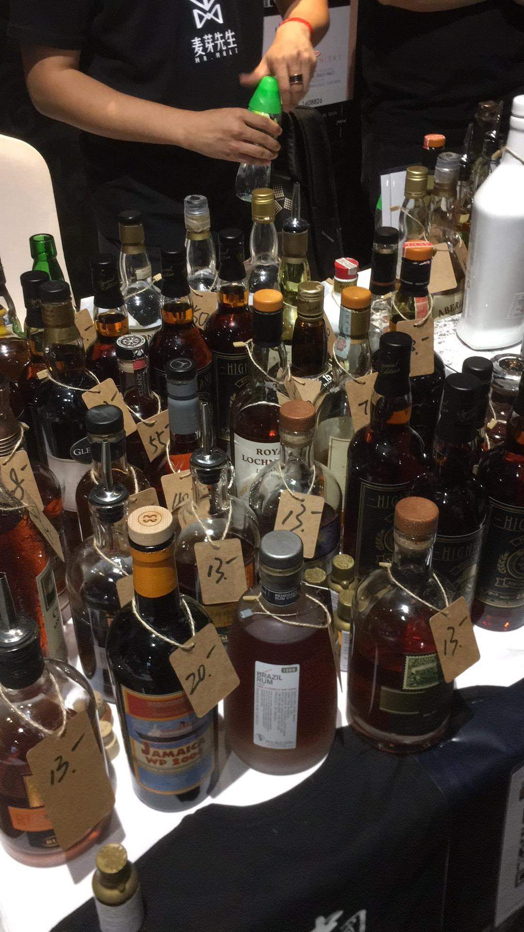 第一次参加威士忌酒展