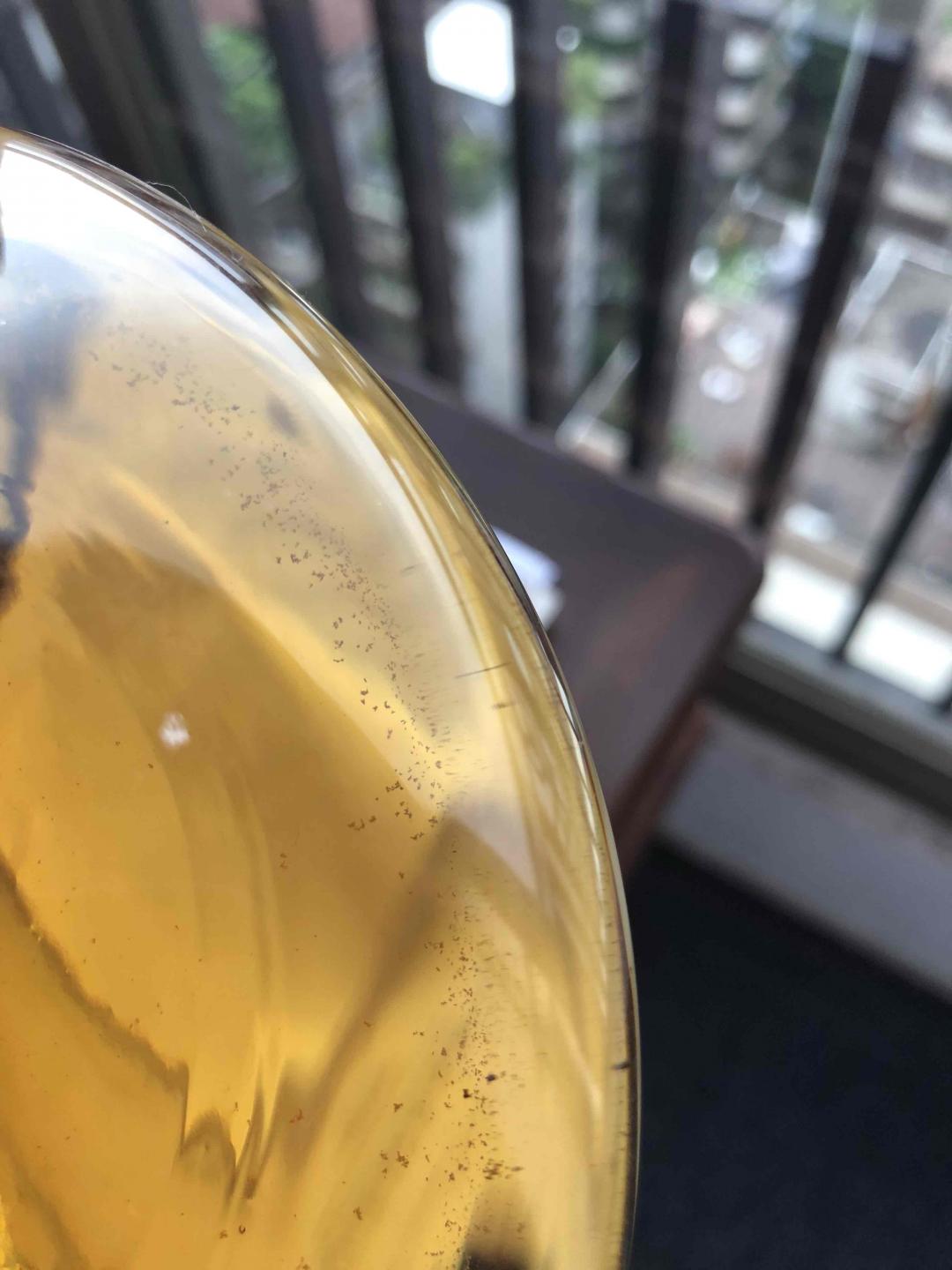 白马和DUNHILL有沉淀物和浑浊