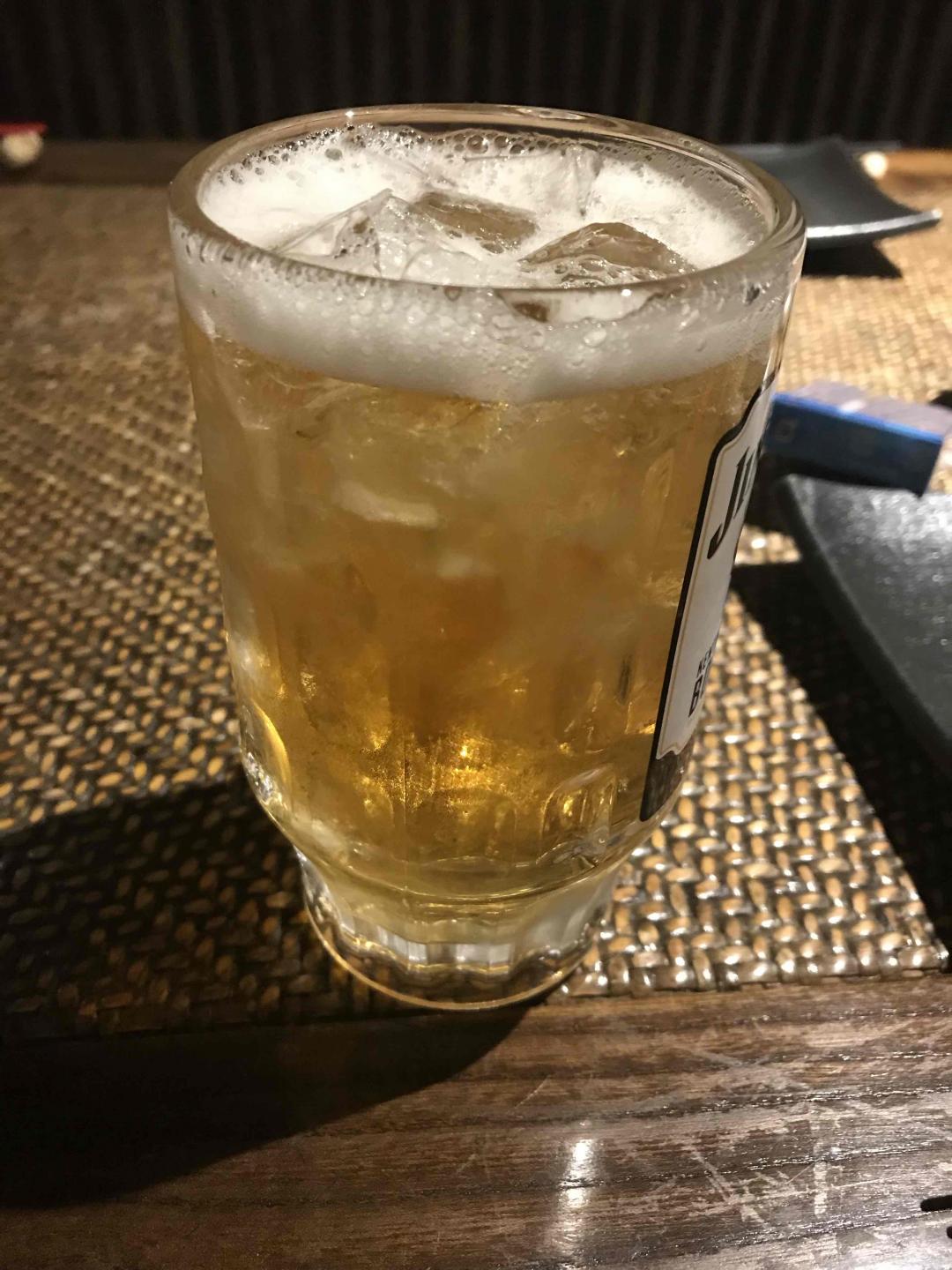 First time highball