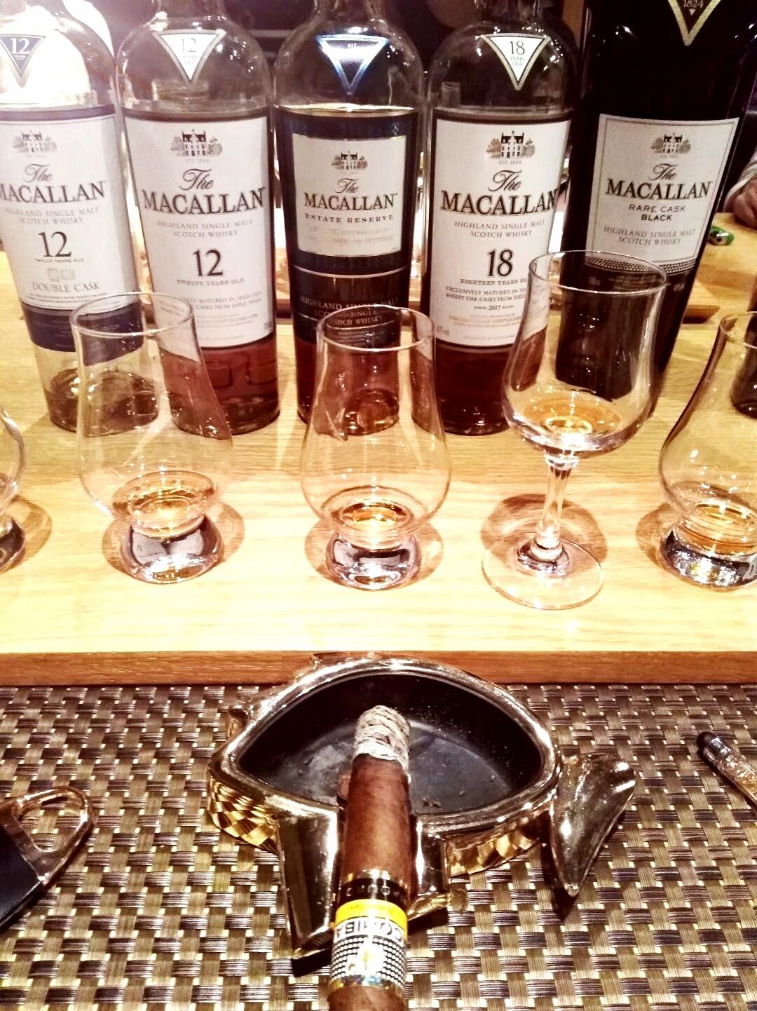 【MACALLAN】Vertical tasting 对比品鉴' 灰茄之夜 ​​​
