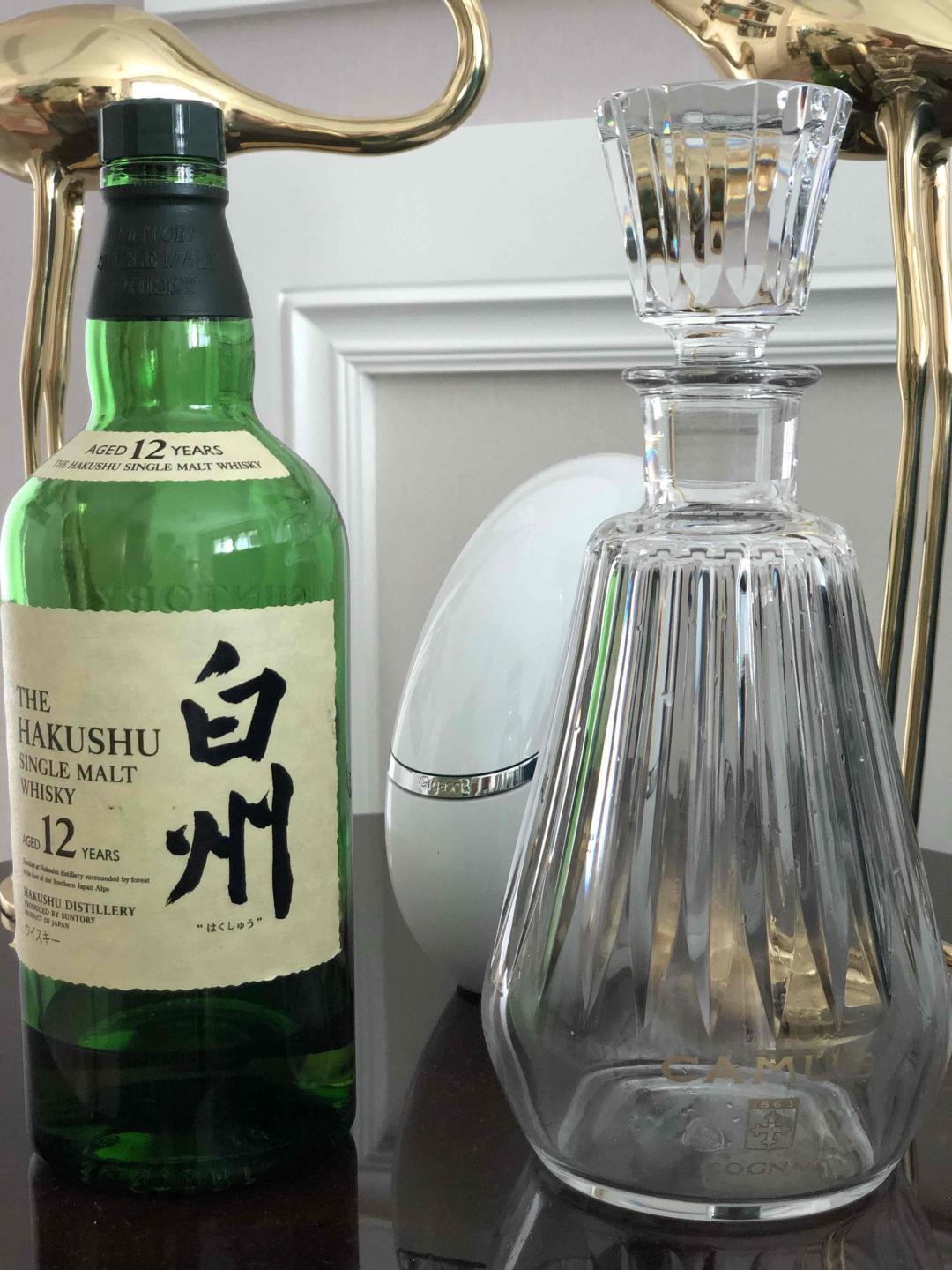松茸 X 白州12,搭配很清新,一股森林气息。