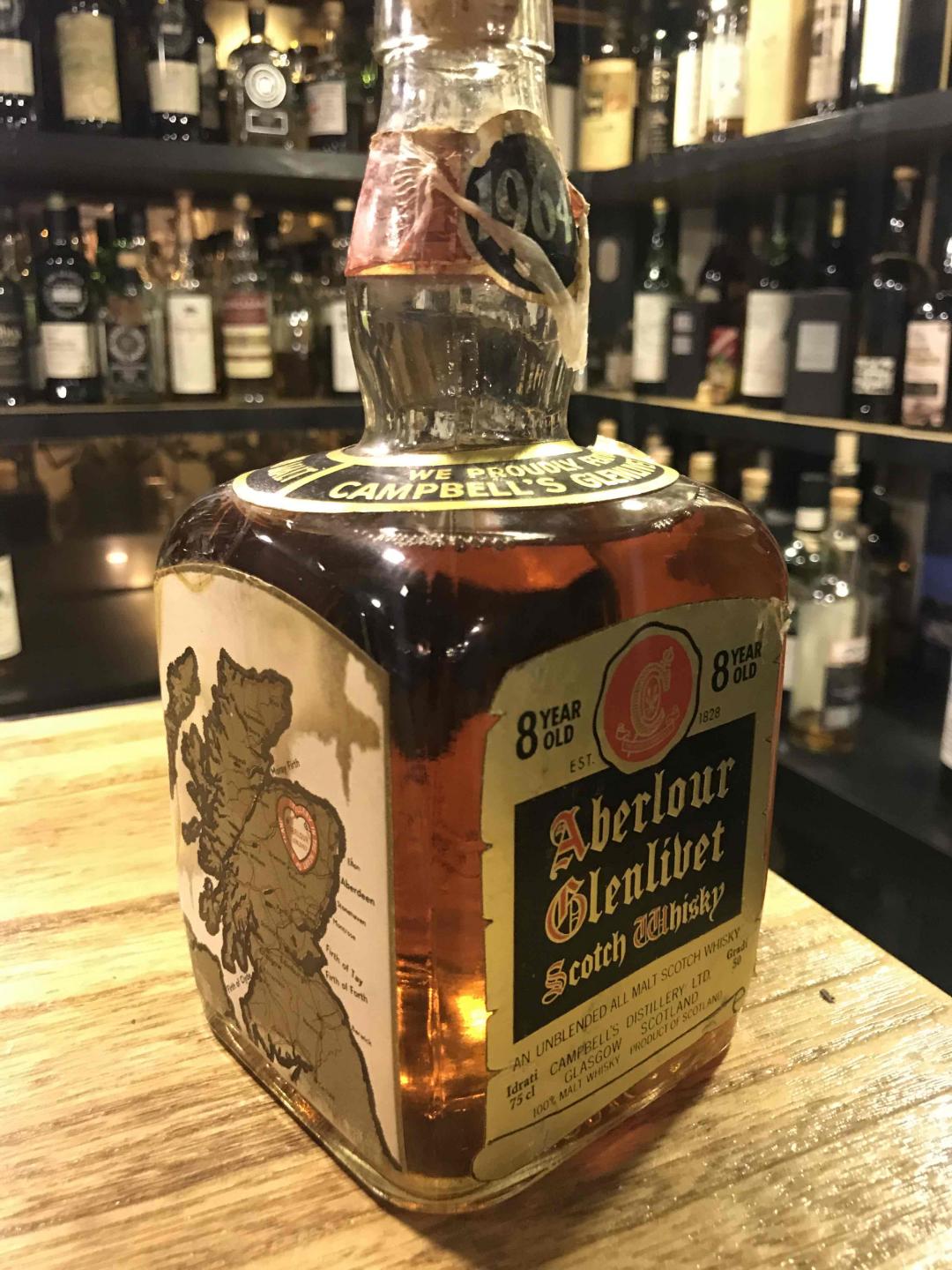 Aberlour 1964 8年 50% unblended