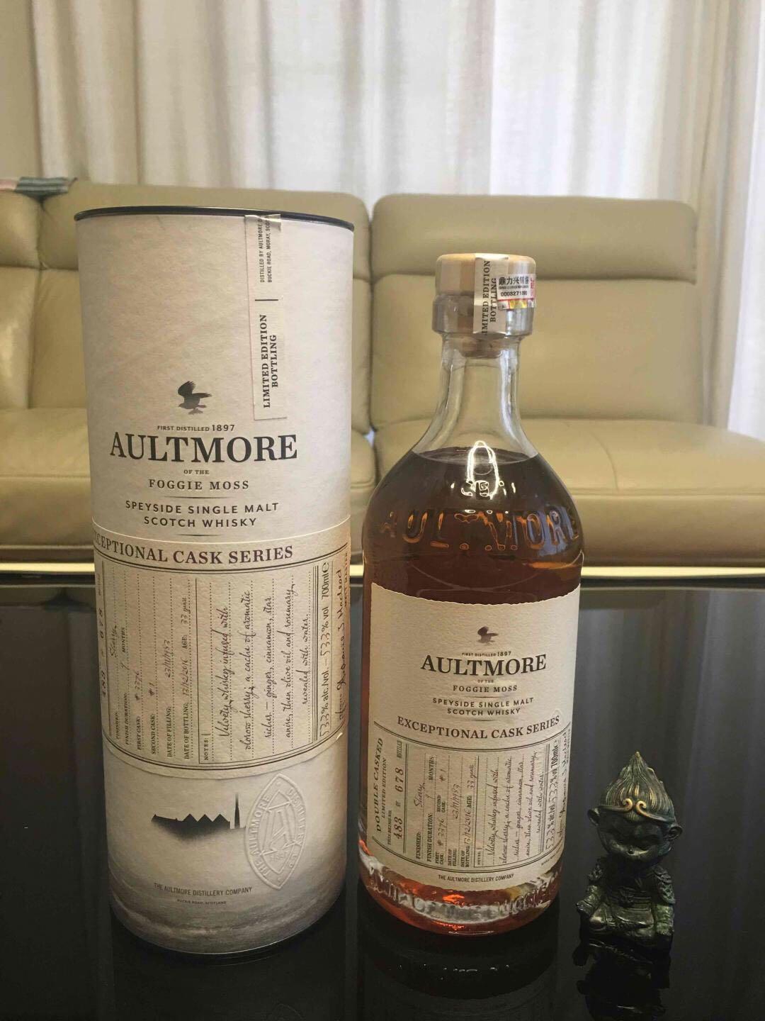 Aultmore欧摩33年双桶